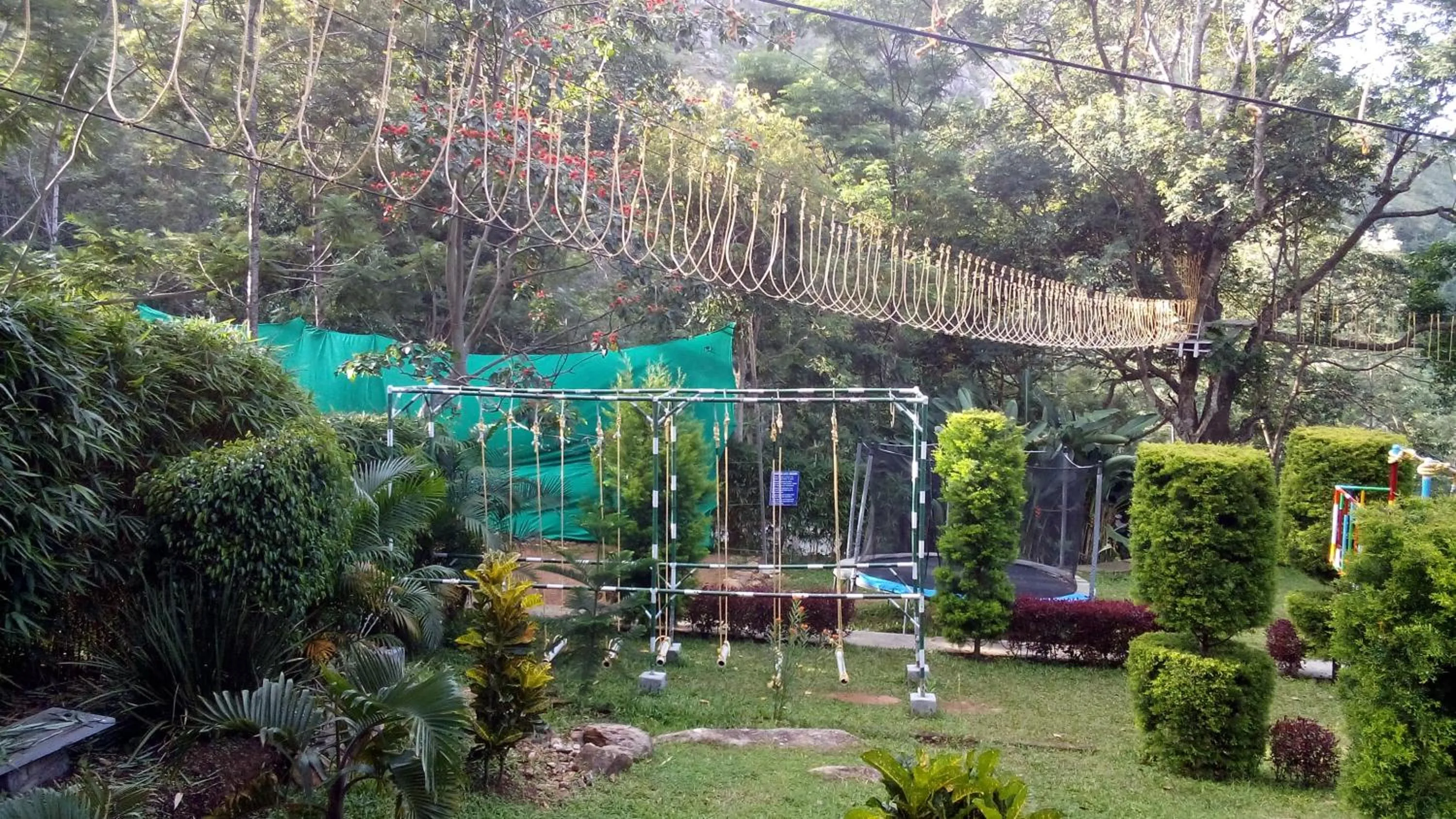 Children play ground in GReaT Trails Yercaud by GRT Hotels