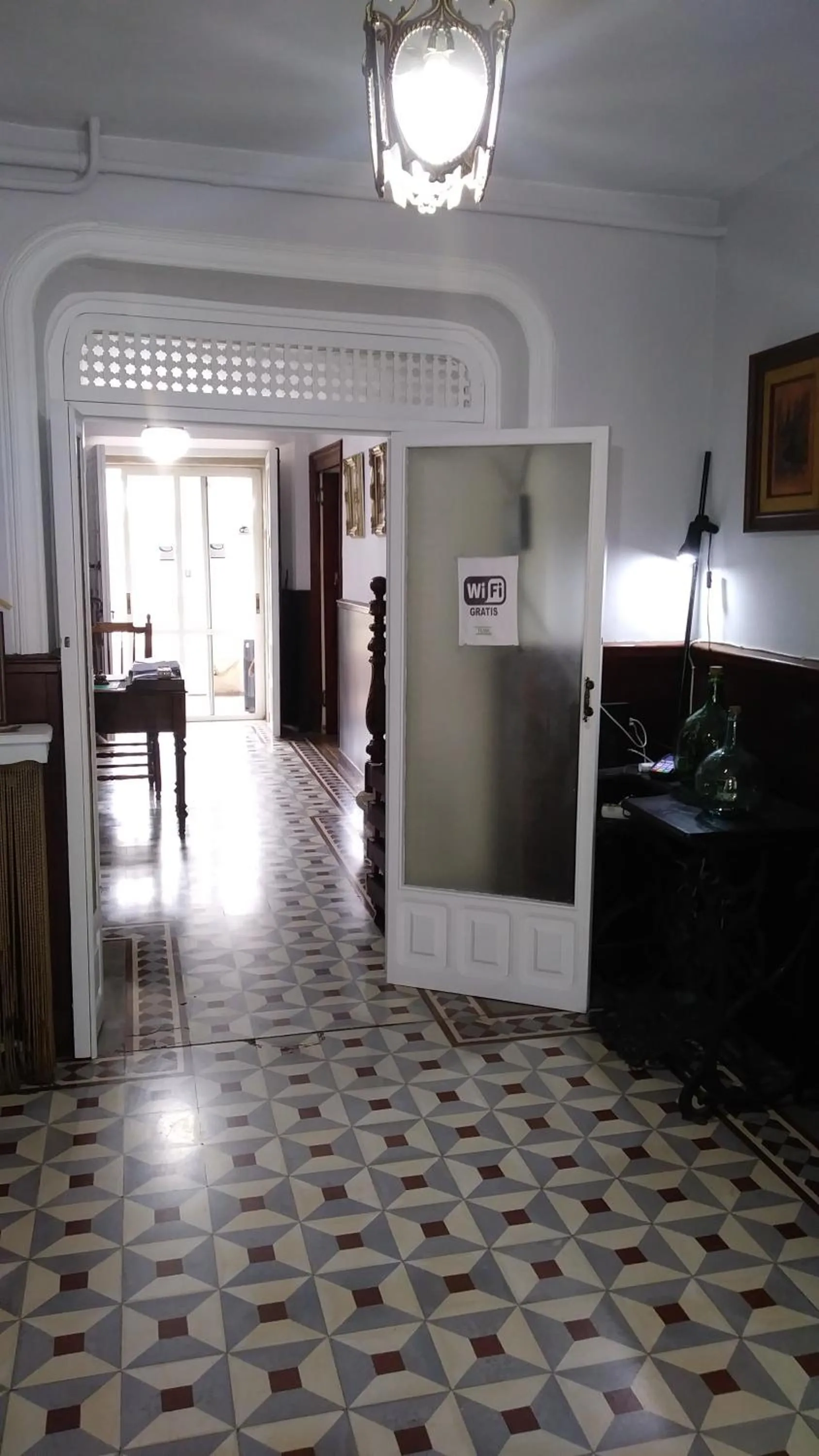 Lobby or reception in Pension-Albergue Don Alvaro