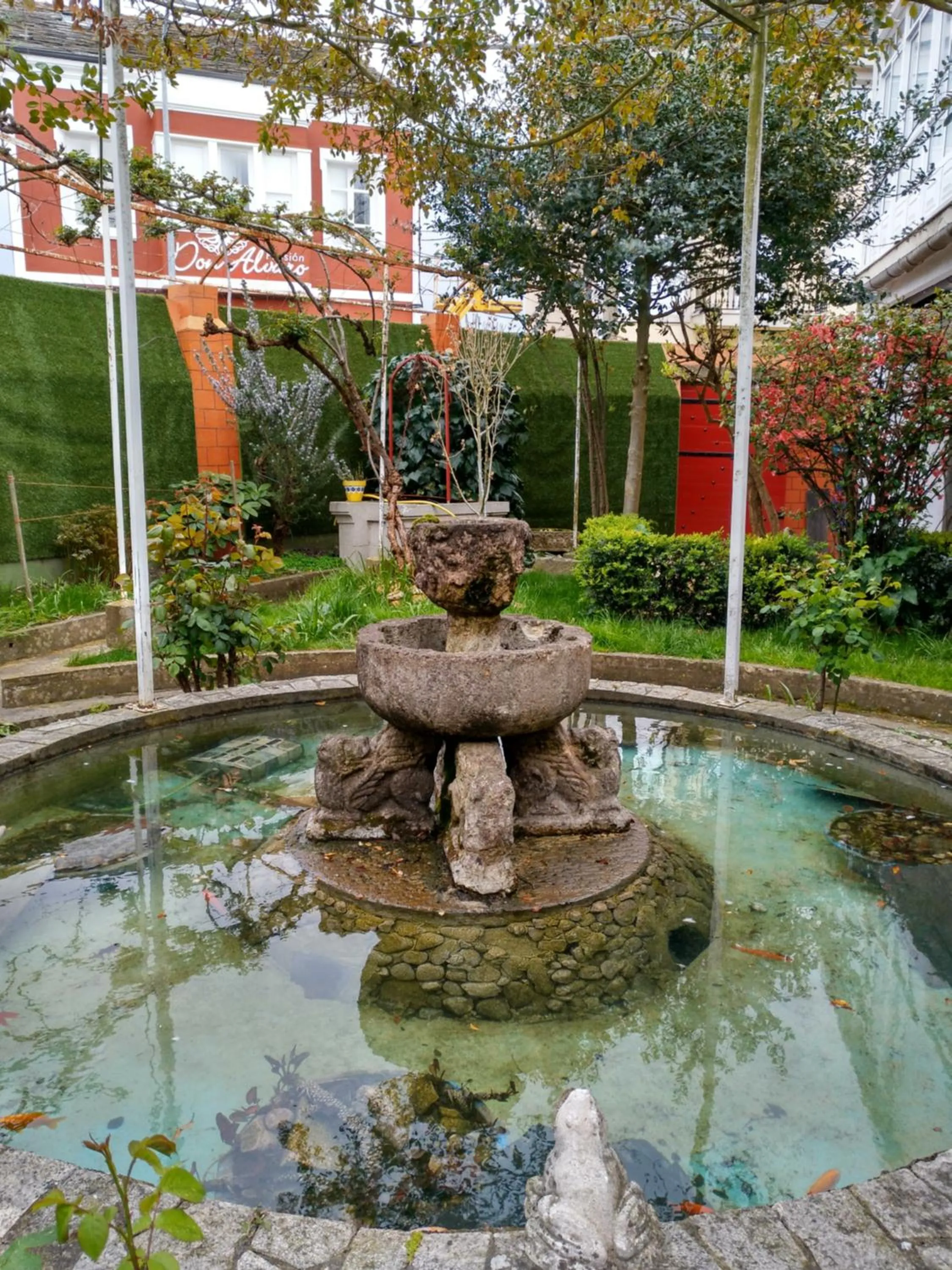 Garden in Pension-Albergue Don Alvaro