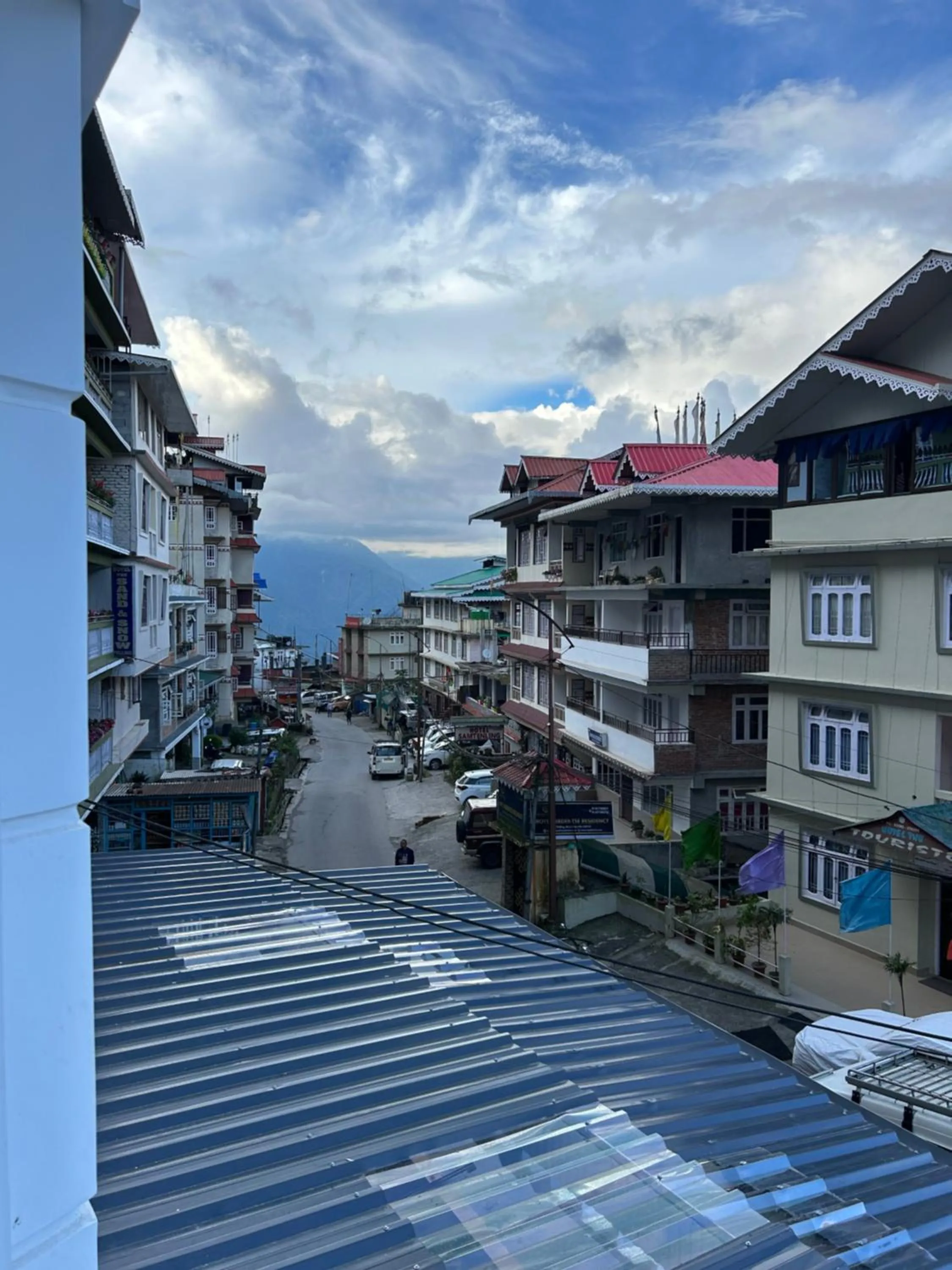 City view in DISHA SILVER PEAK Hotel