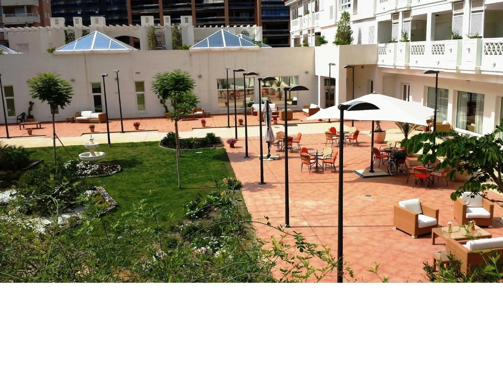 Garden in Ballesol Costablanca Senior Resort mayores de 55 años