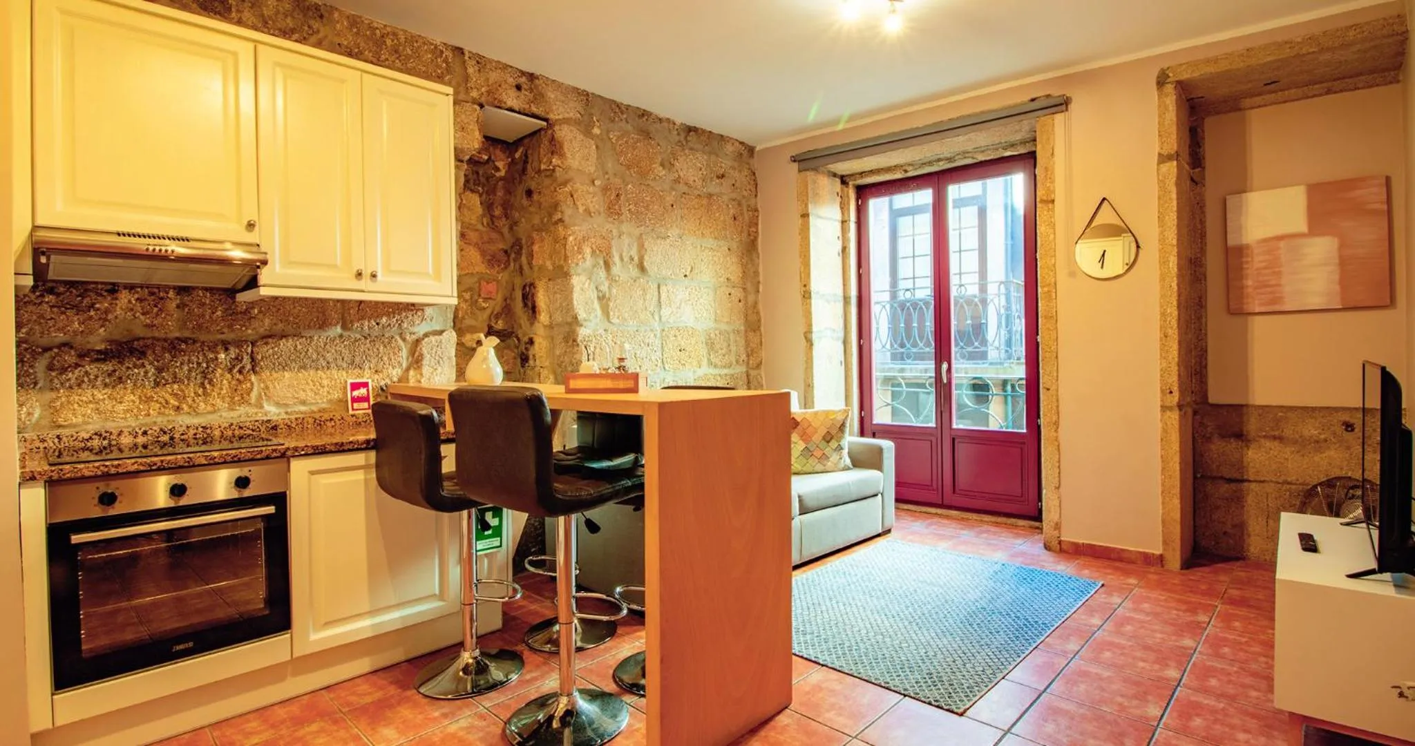 Living room in RIBEIRA by YoursPorto