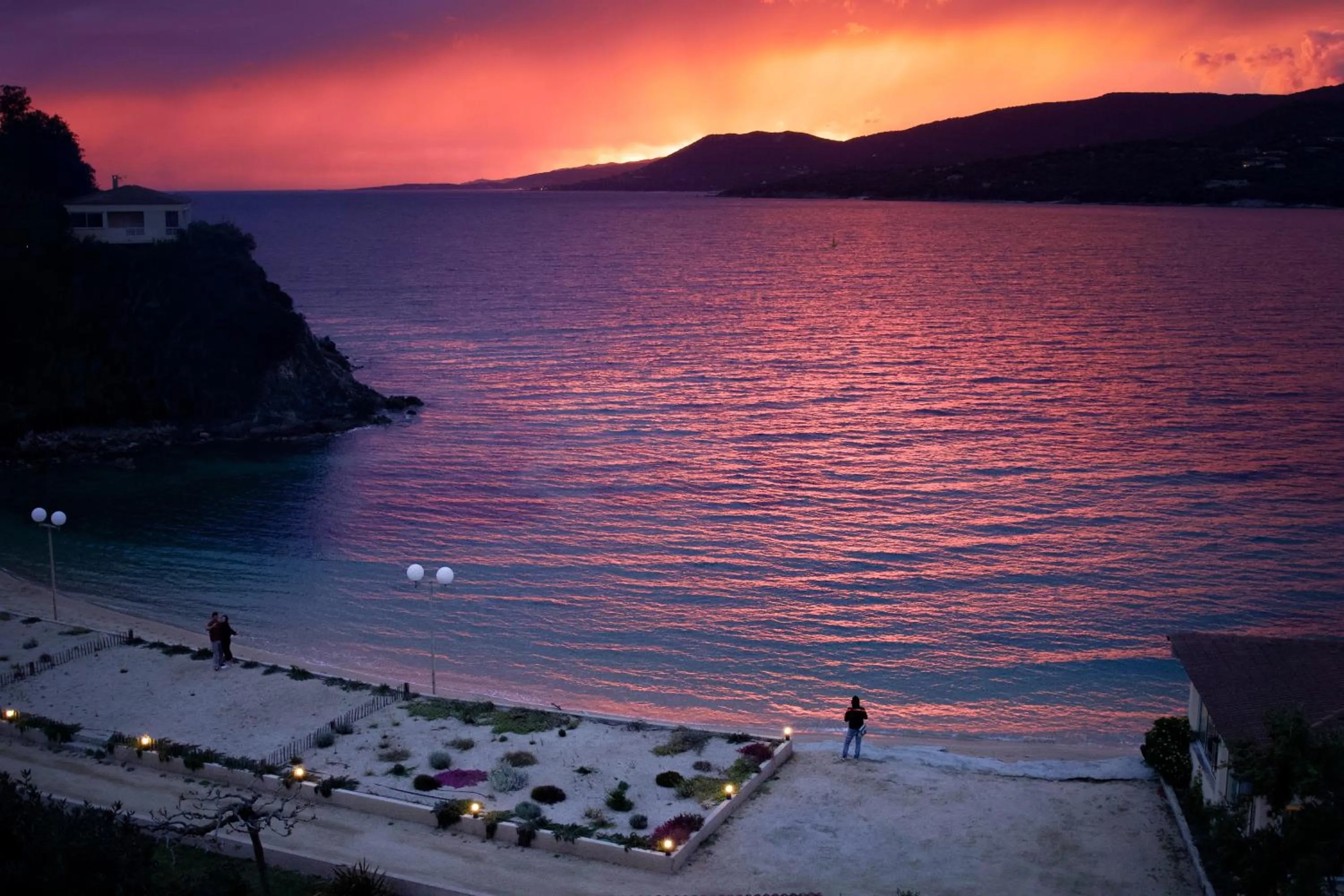 Natural landscape in Hôtel Sampiero