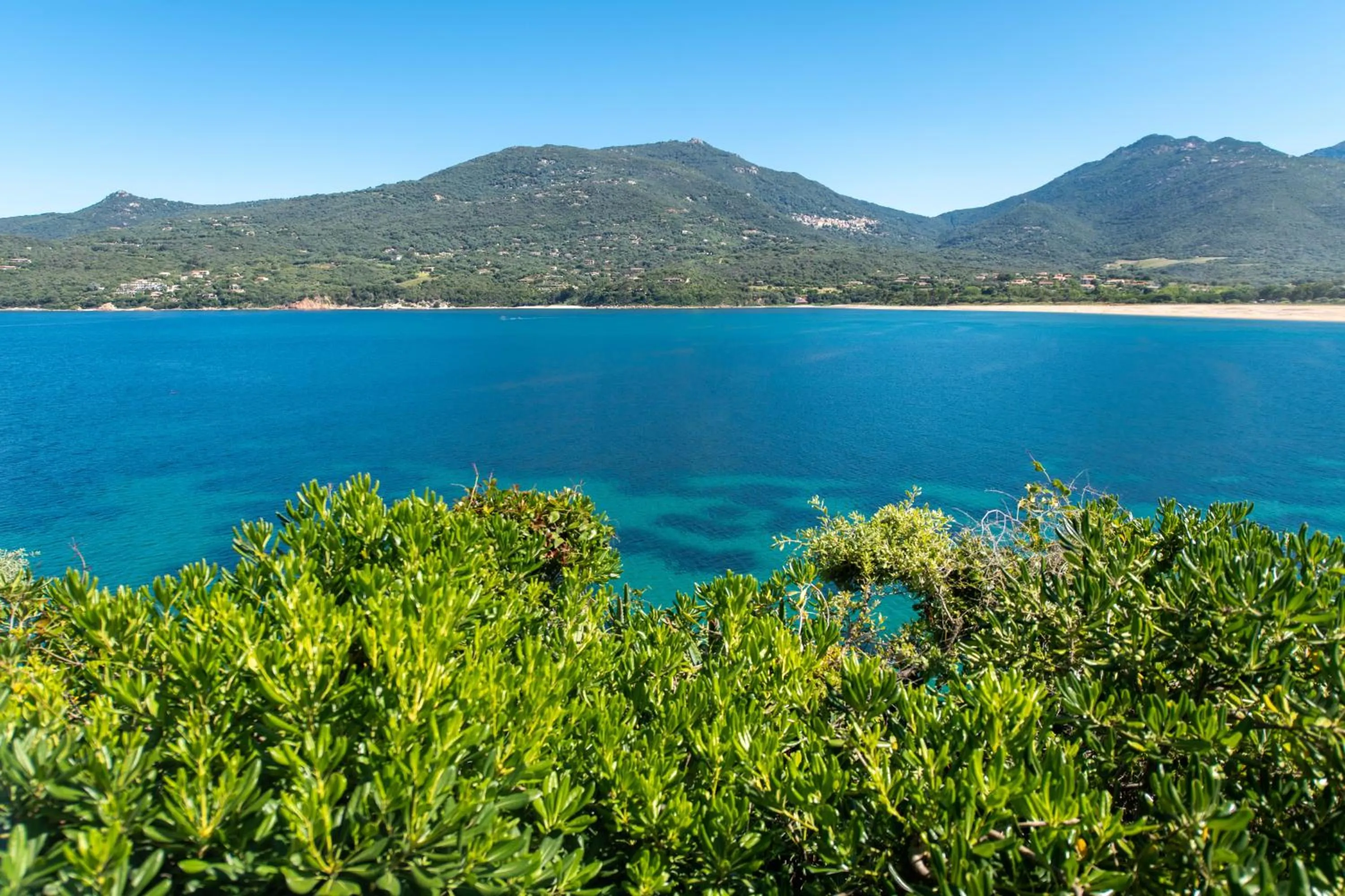 Natural landscape in Hôtel Sampiero