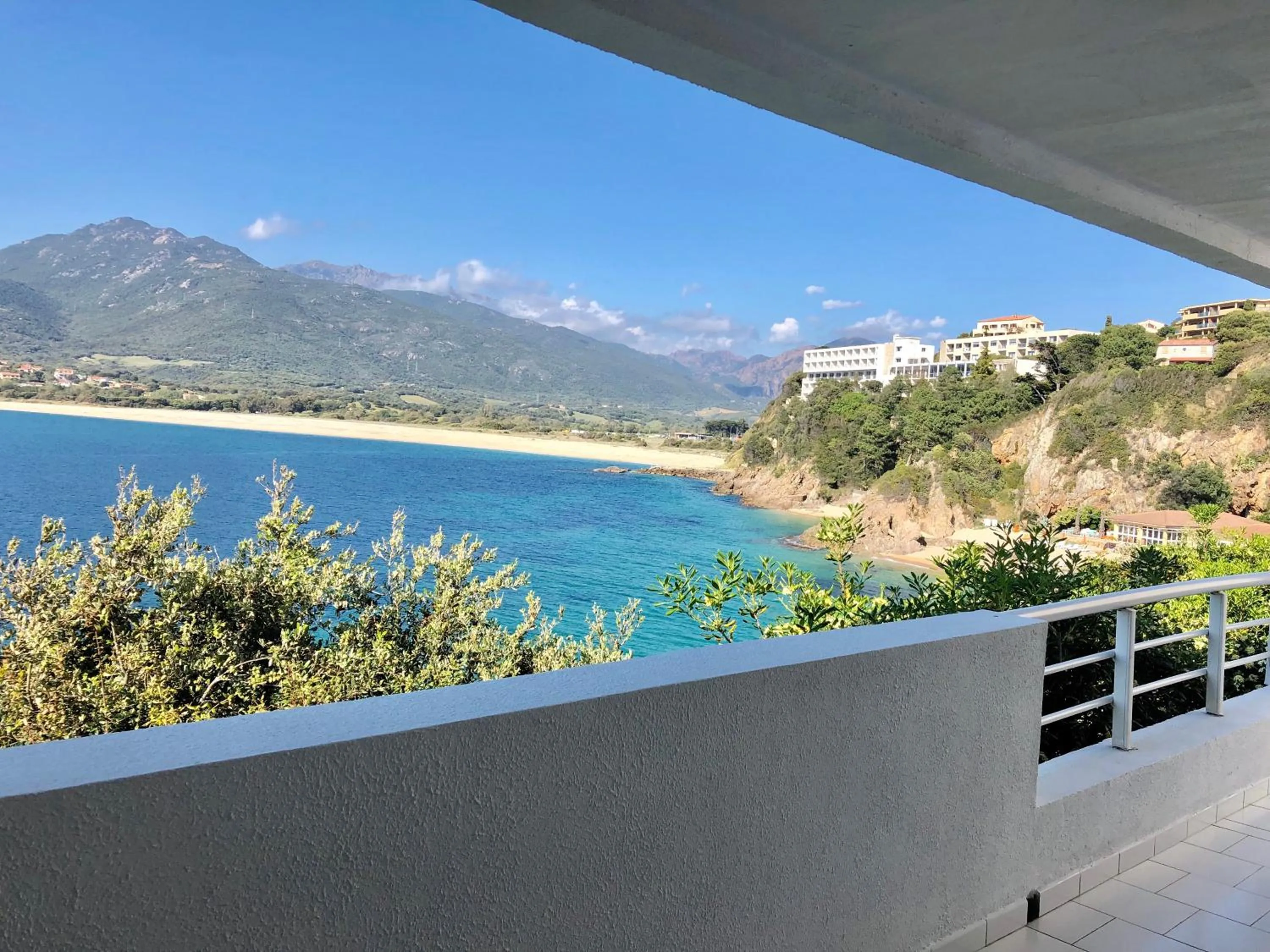 Balcony/Terrace in Hôtel Sampiero