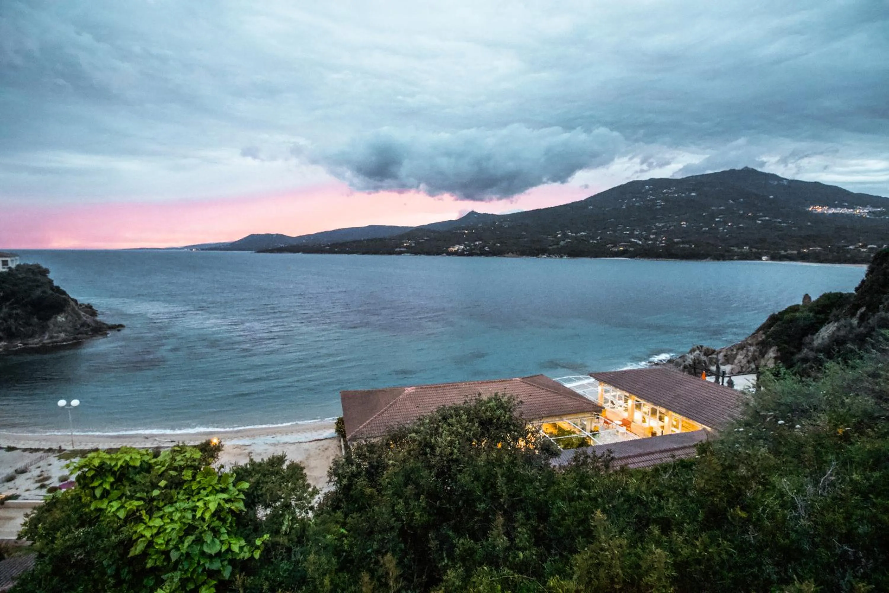 Natural landscape in Hôtel Sampiero