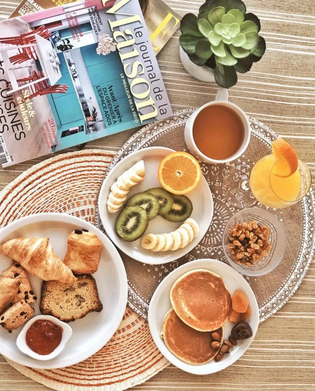 Breakfast in Hôtel Sampiero