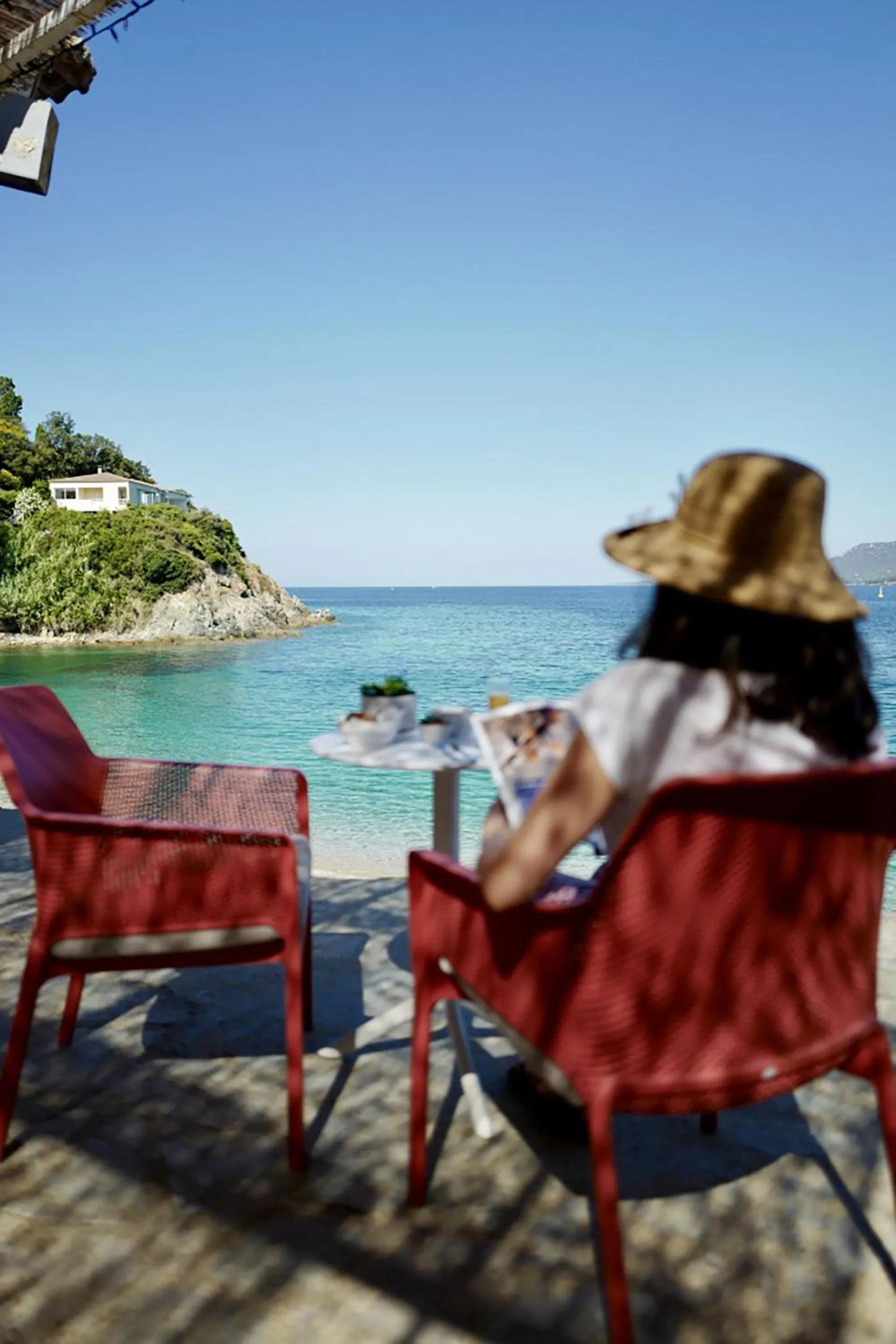 Balcony/Terrace in Hôtel Sampiero