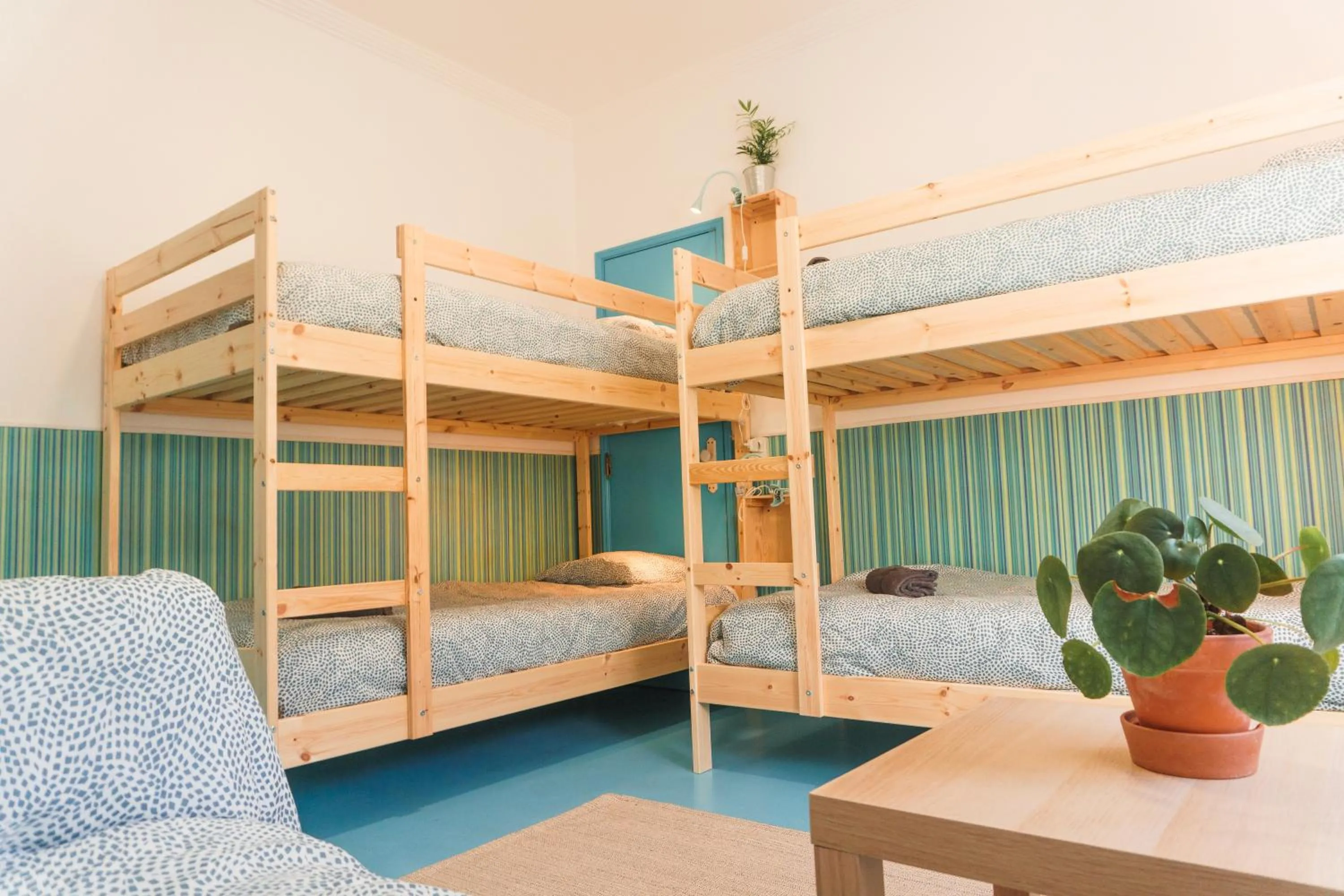 bunk bed in Hospedium Hostel República Surf House