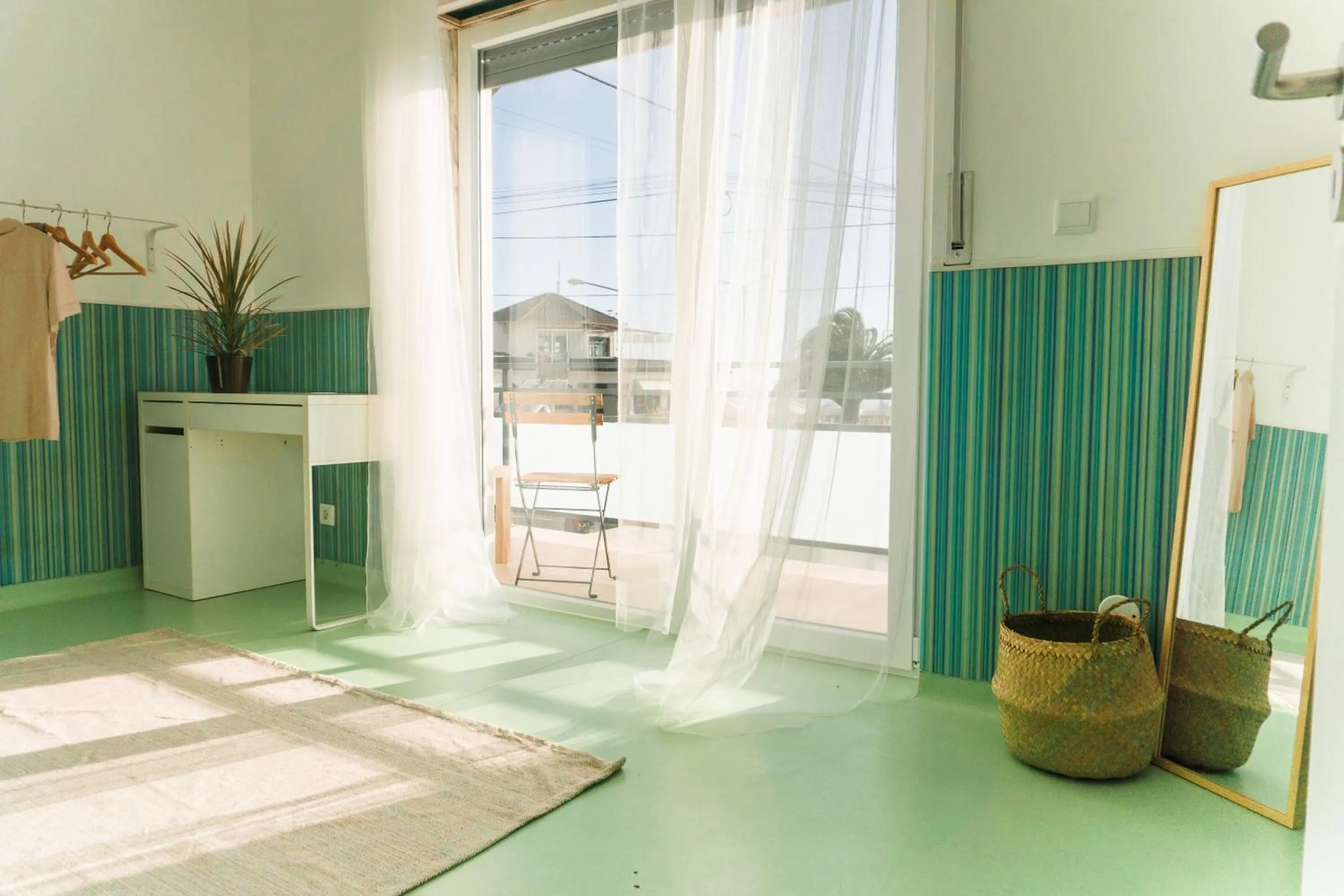 Balcony/Terrace in Hospedium Hostel República Surf House