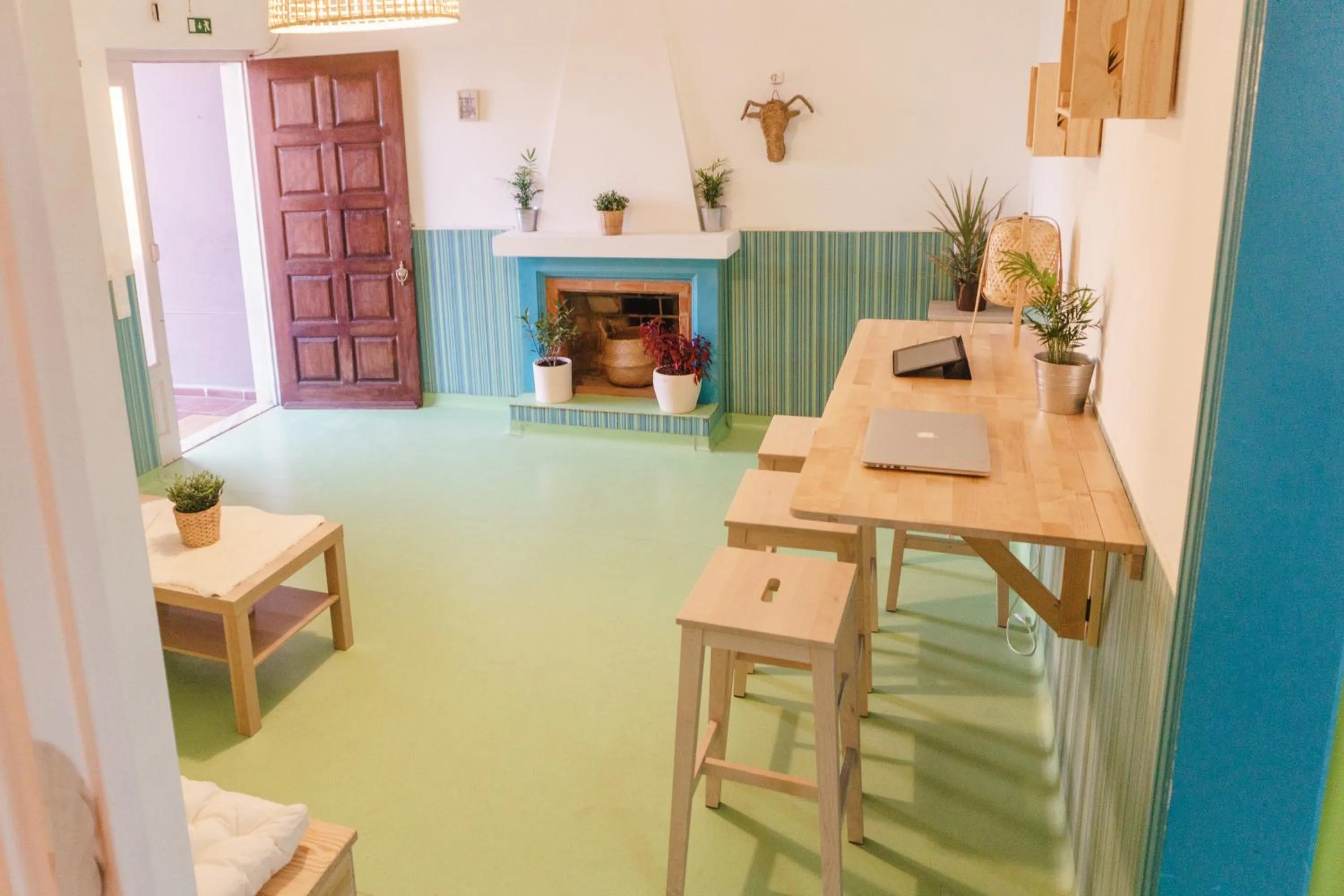 Living room in Hospedium Hostel República Surf House