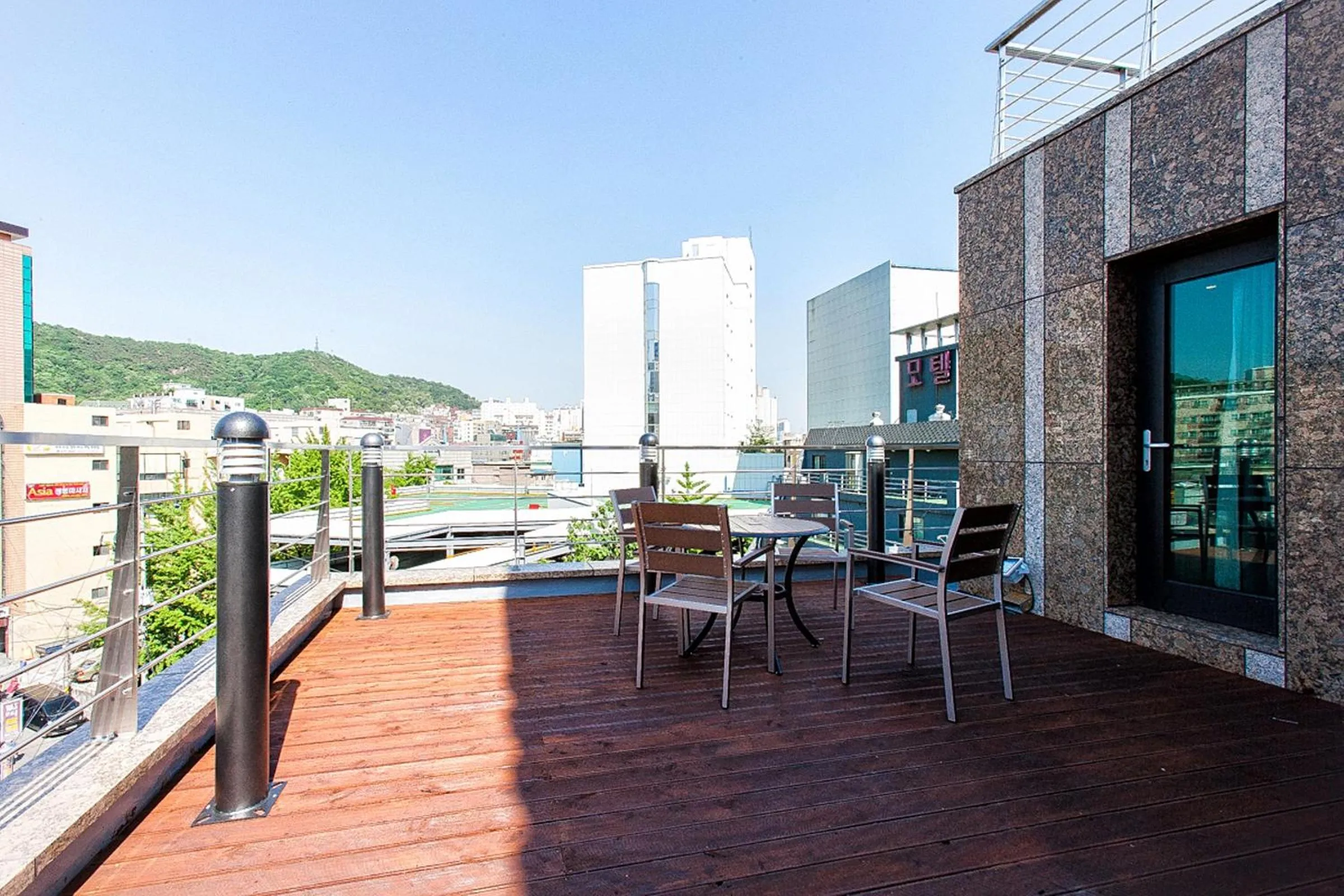 Balcony/Terrace in Golden Hotel Incheon