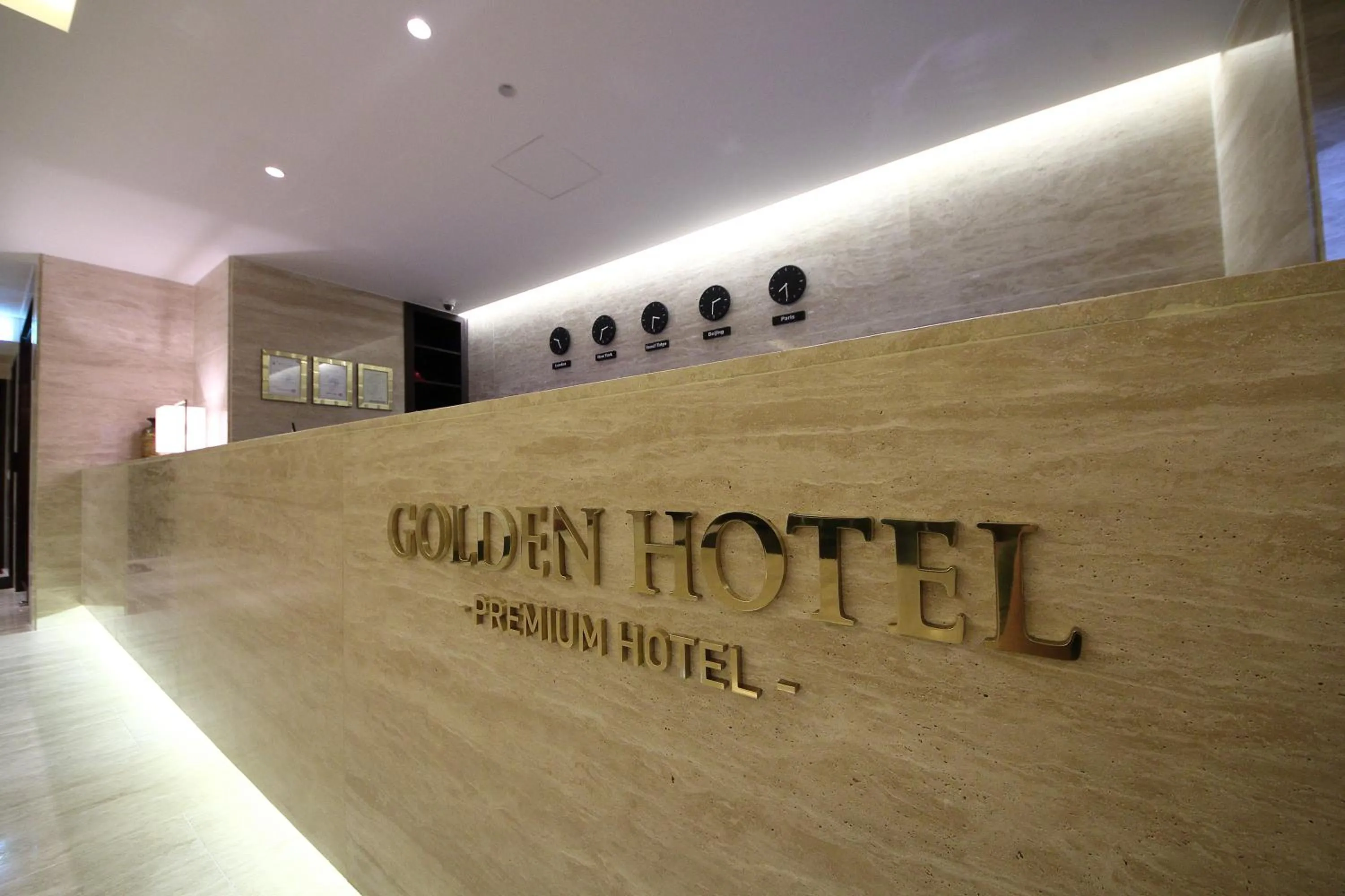 Lobby or reception in Golden Hotel Incheon