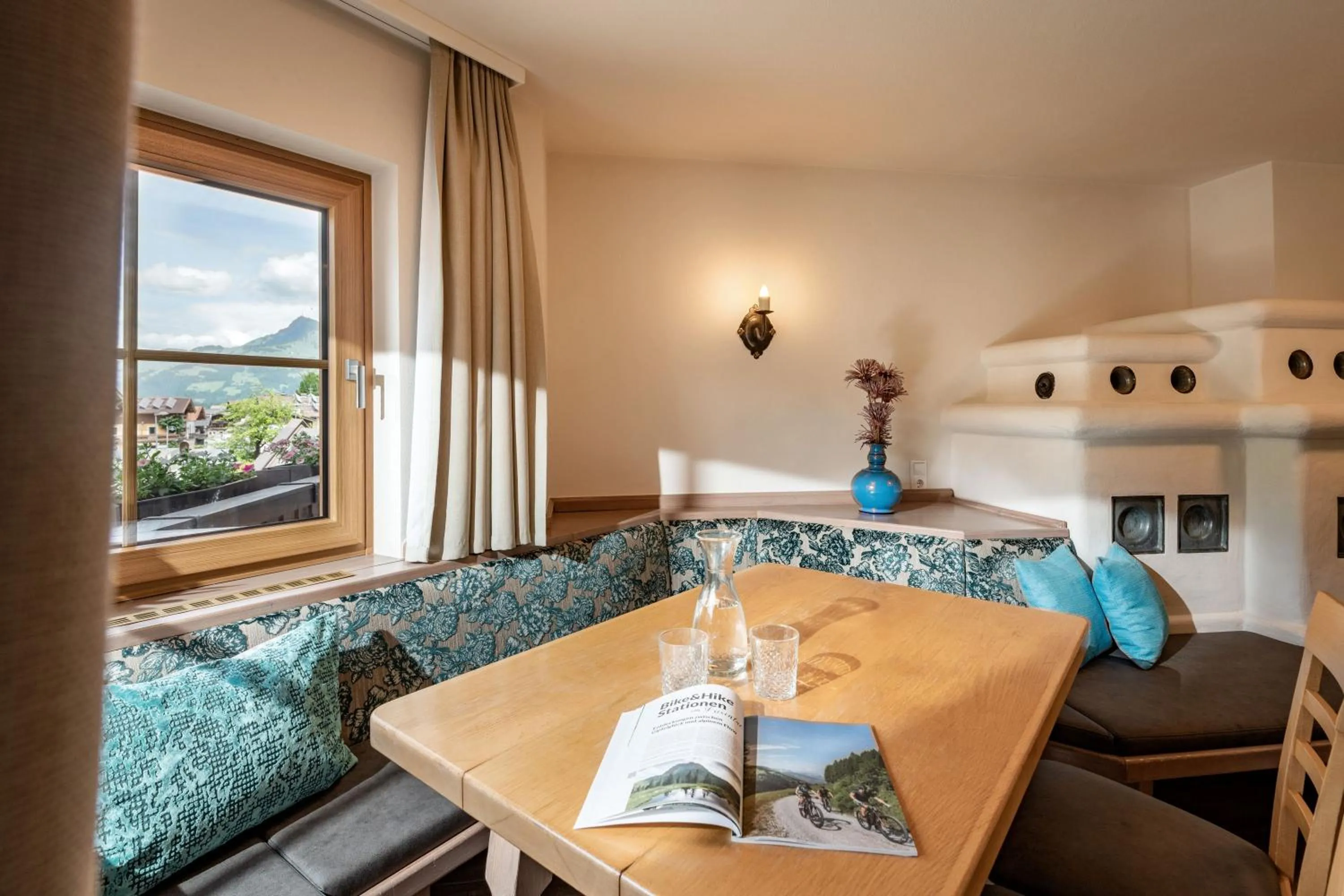 Living room in Alpen Glück Hotel Unterm Rain garni