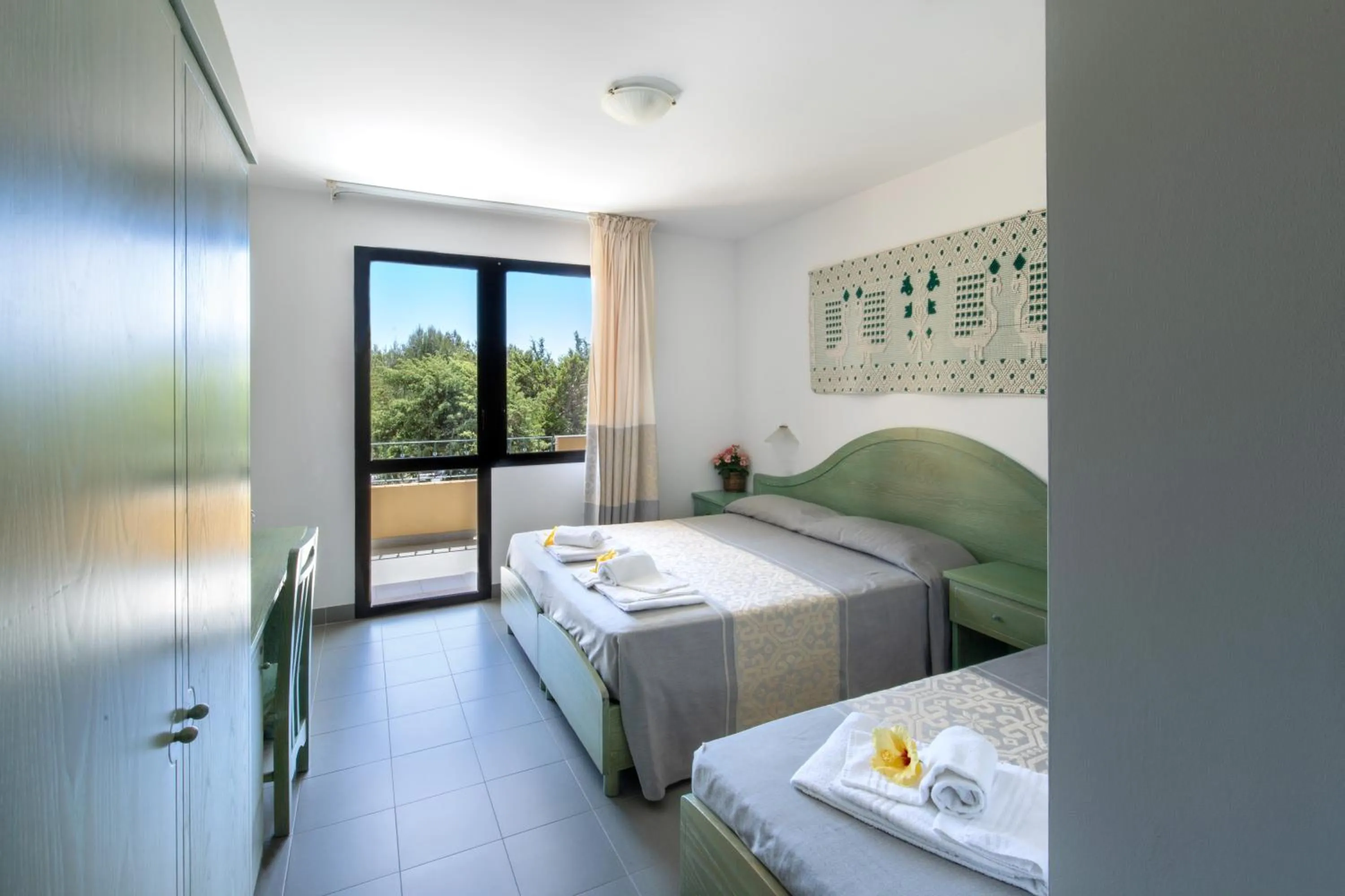 Bed in Hotel Cala Dei Pini