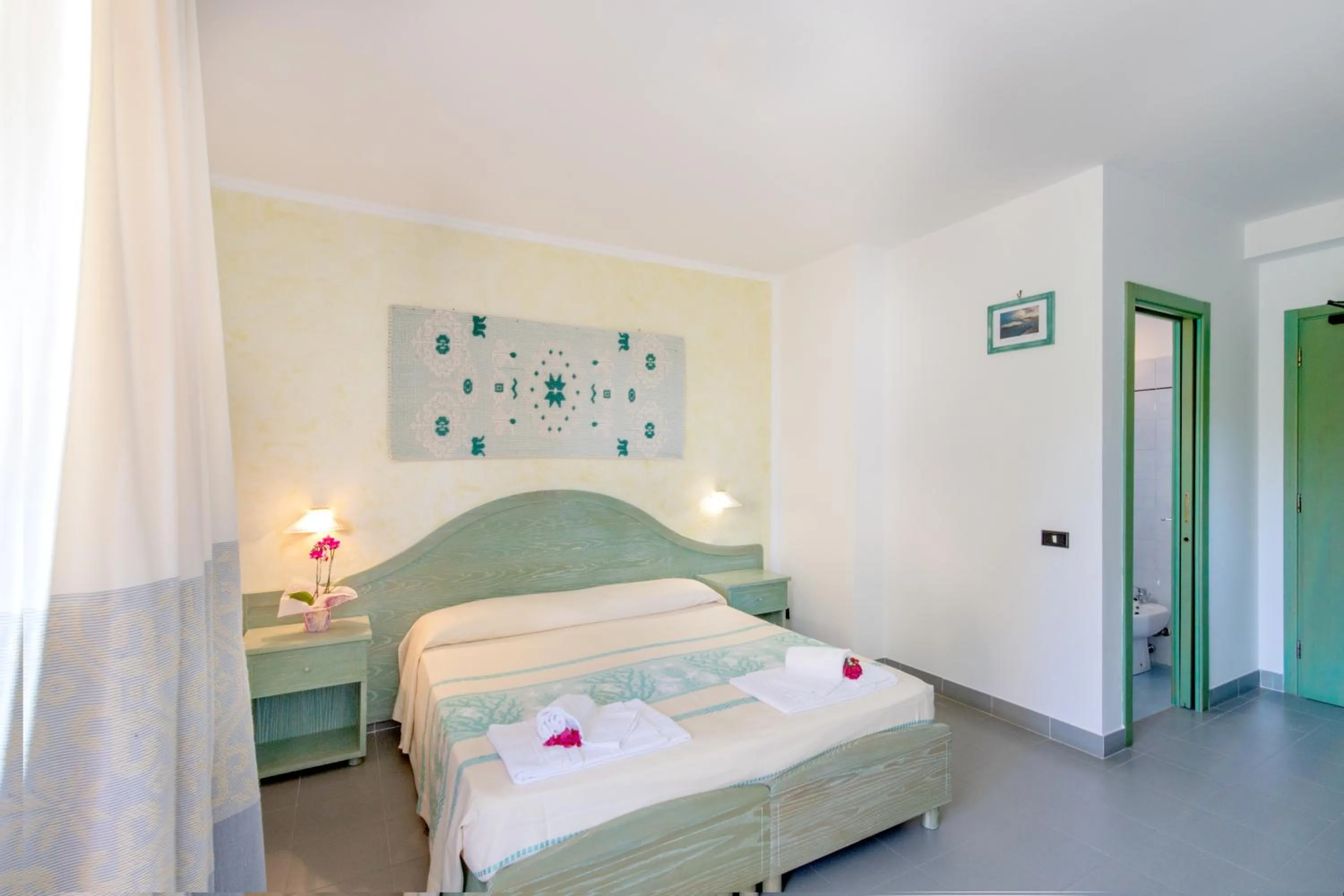 Bed in Hotel Cala Dei Pini