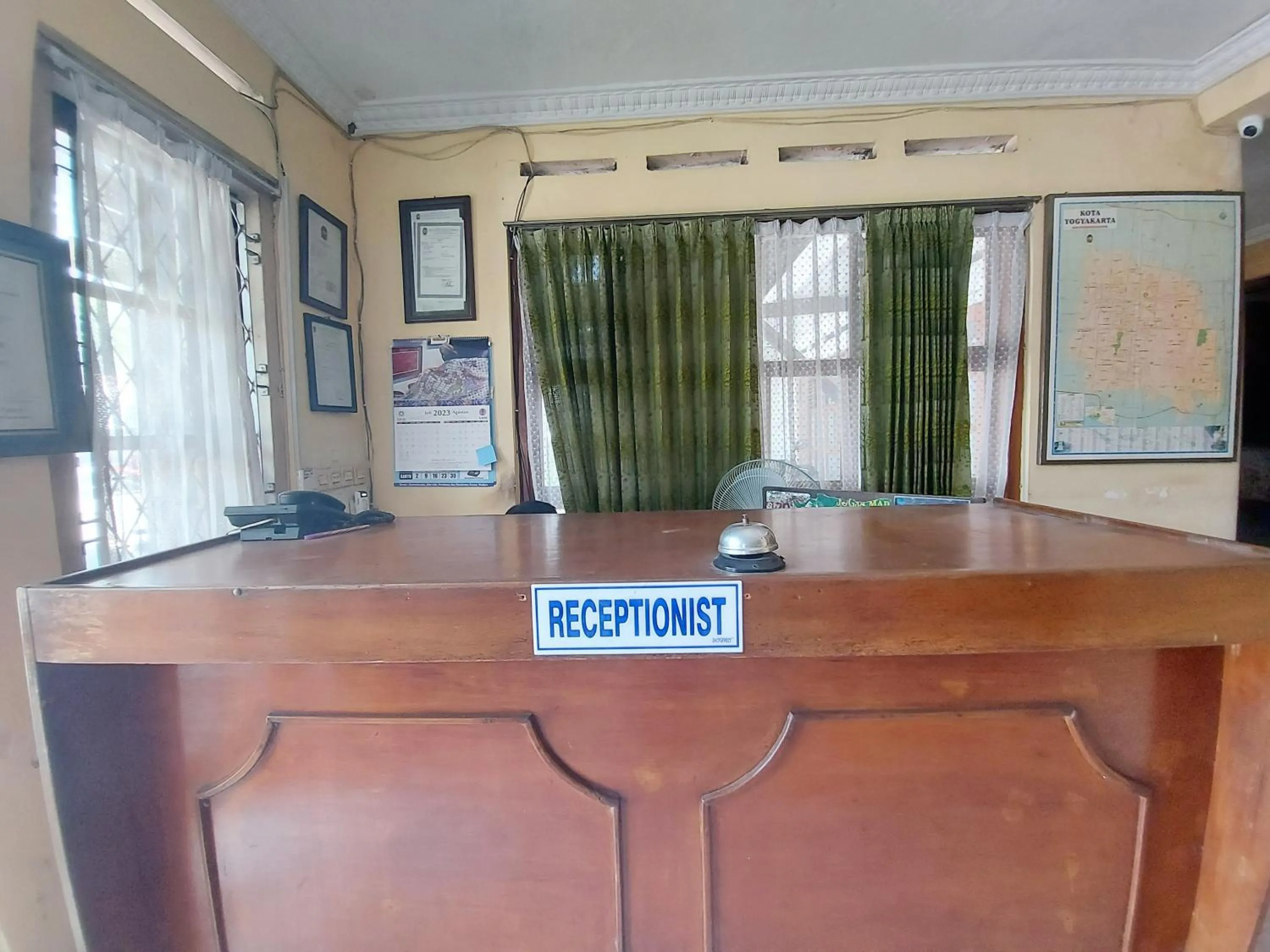 hair dresser in Hotel Sri Timur