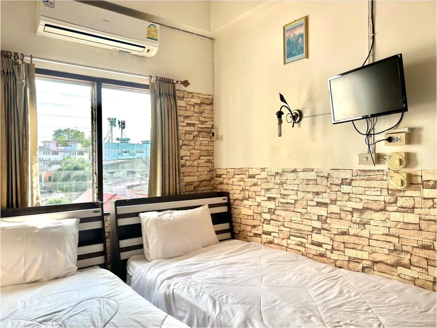 Bedroom, Bed in Home One Love Ayutthaya GH