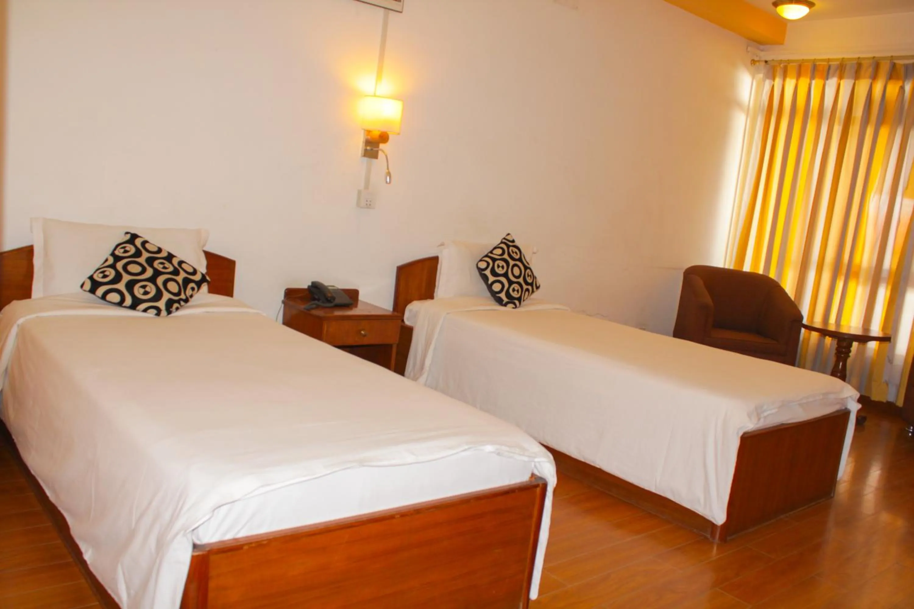 Bed in Hotel Mystic Buddha