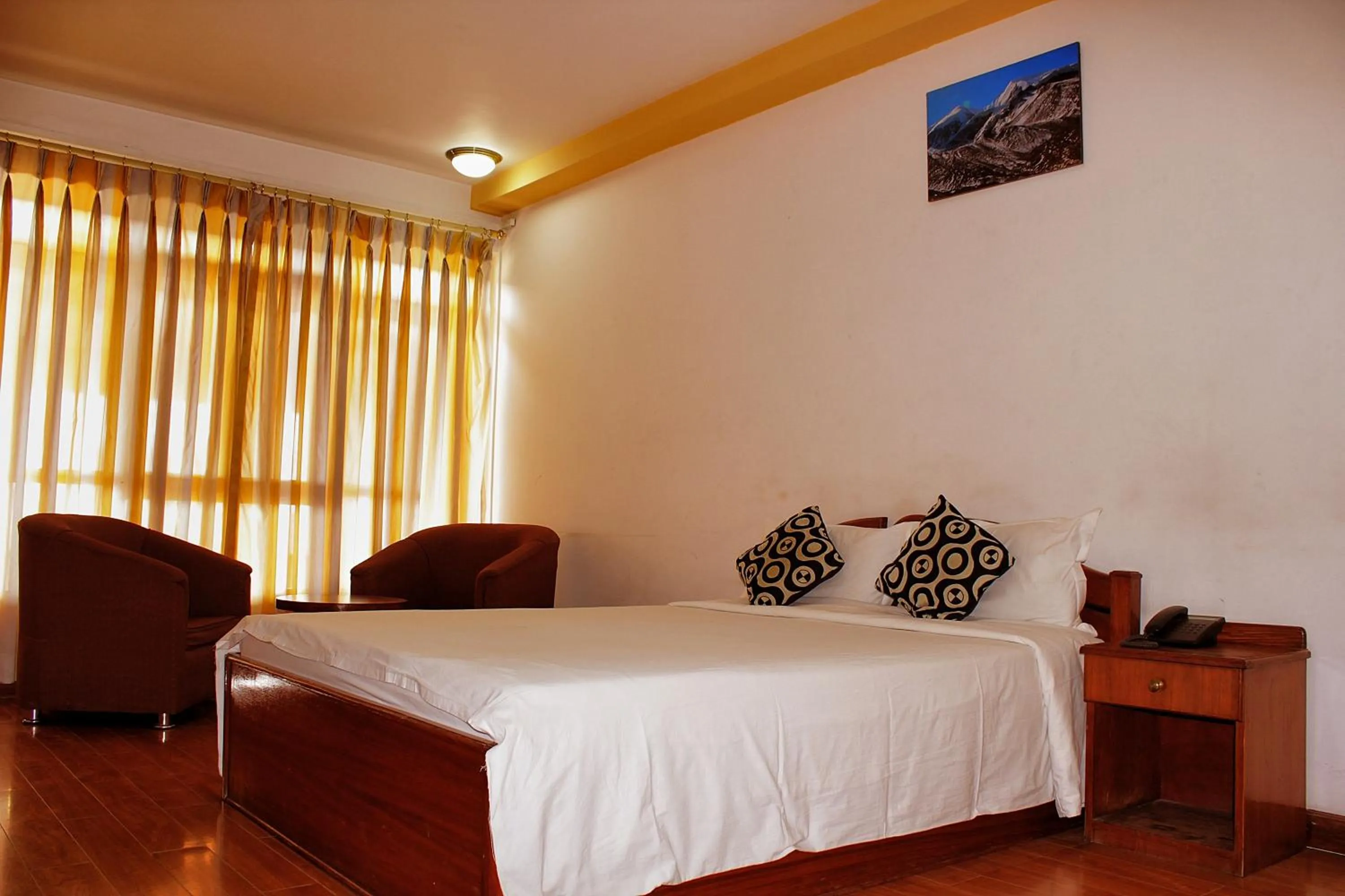 Bed in Hotel Mystic Buddha