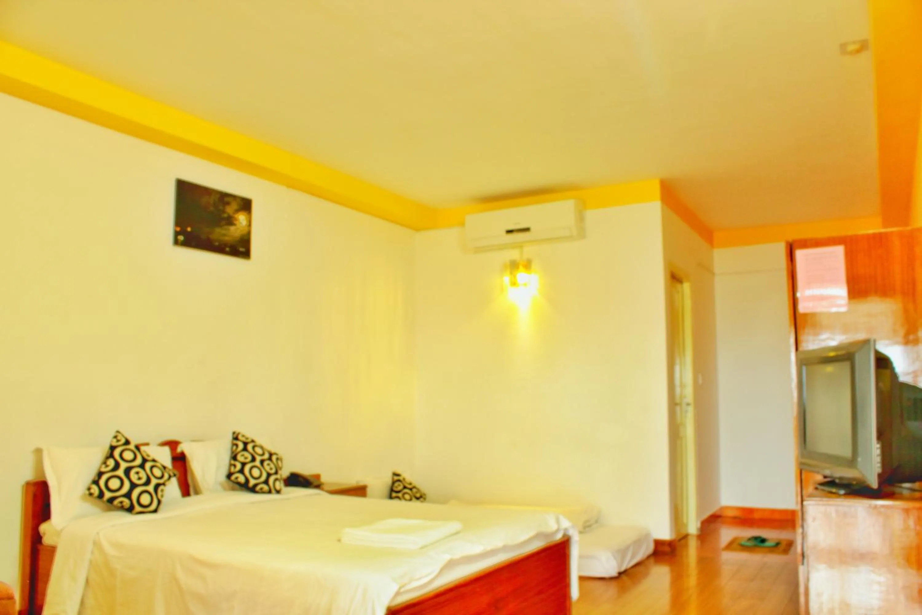 Bed in Hotel Mystic Buddha