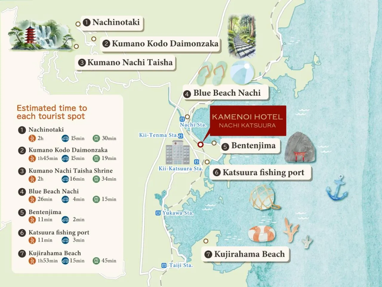 Off site in KAMENOI HOTEL Nachi Katsuura