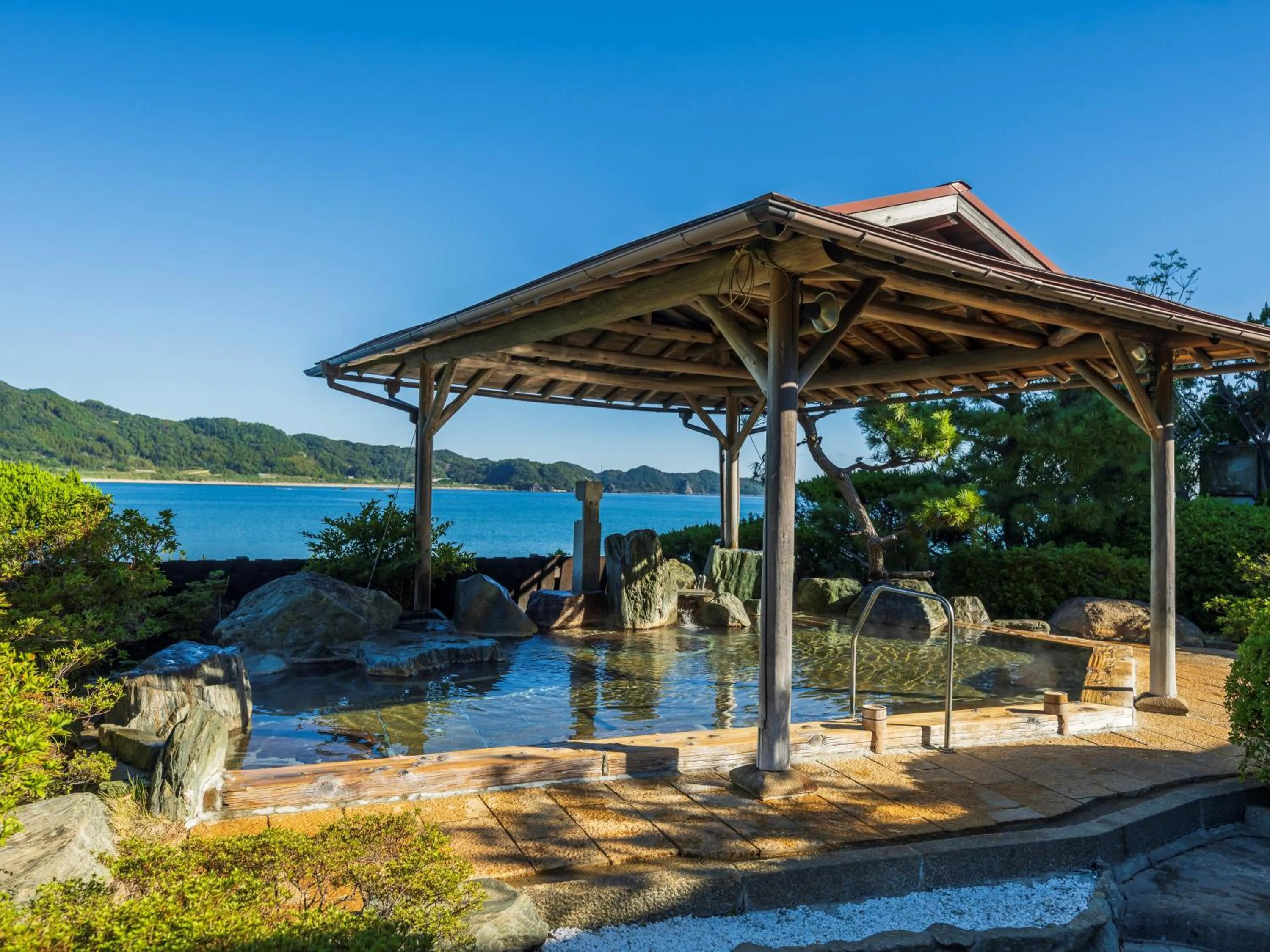 Open Air Bath in KAMENOI HOTEL Nachi Katsuura