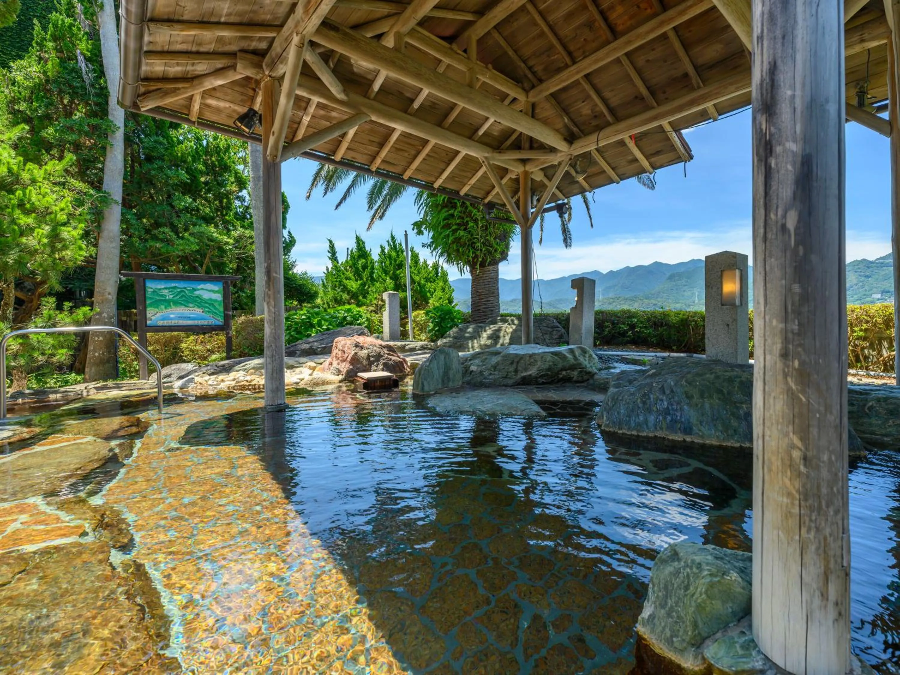Open Air Bath in KAMENOI HOTEL Nachi Katsuura