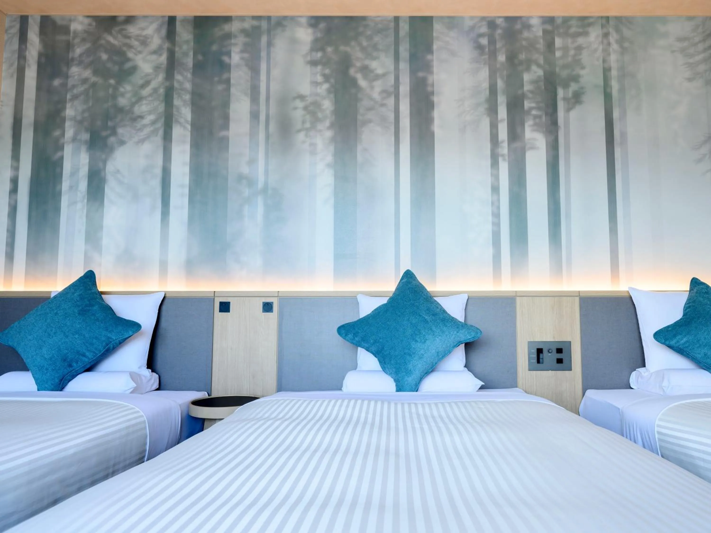 Bed in KAMENOI HOTEL Nachi Katsuura