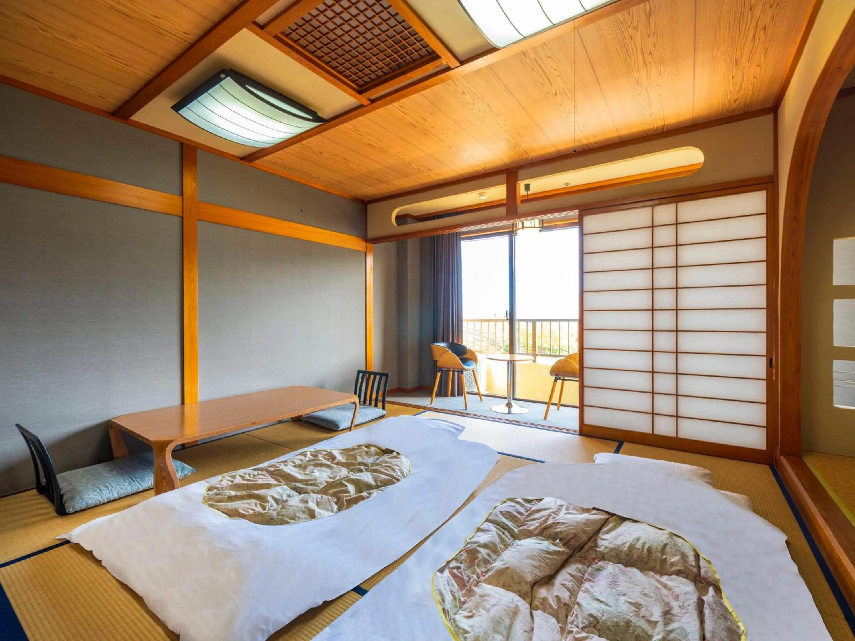 Photo of the whole room, Bed in KAMENOI HOTEL Nachi Katsuura