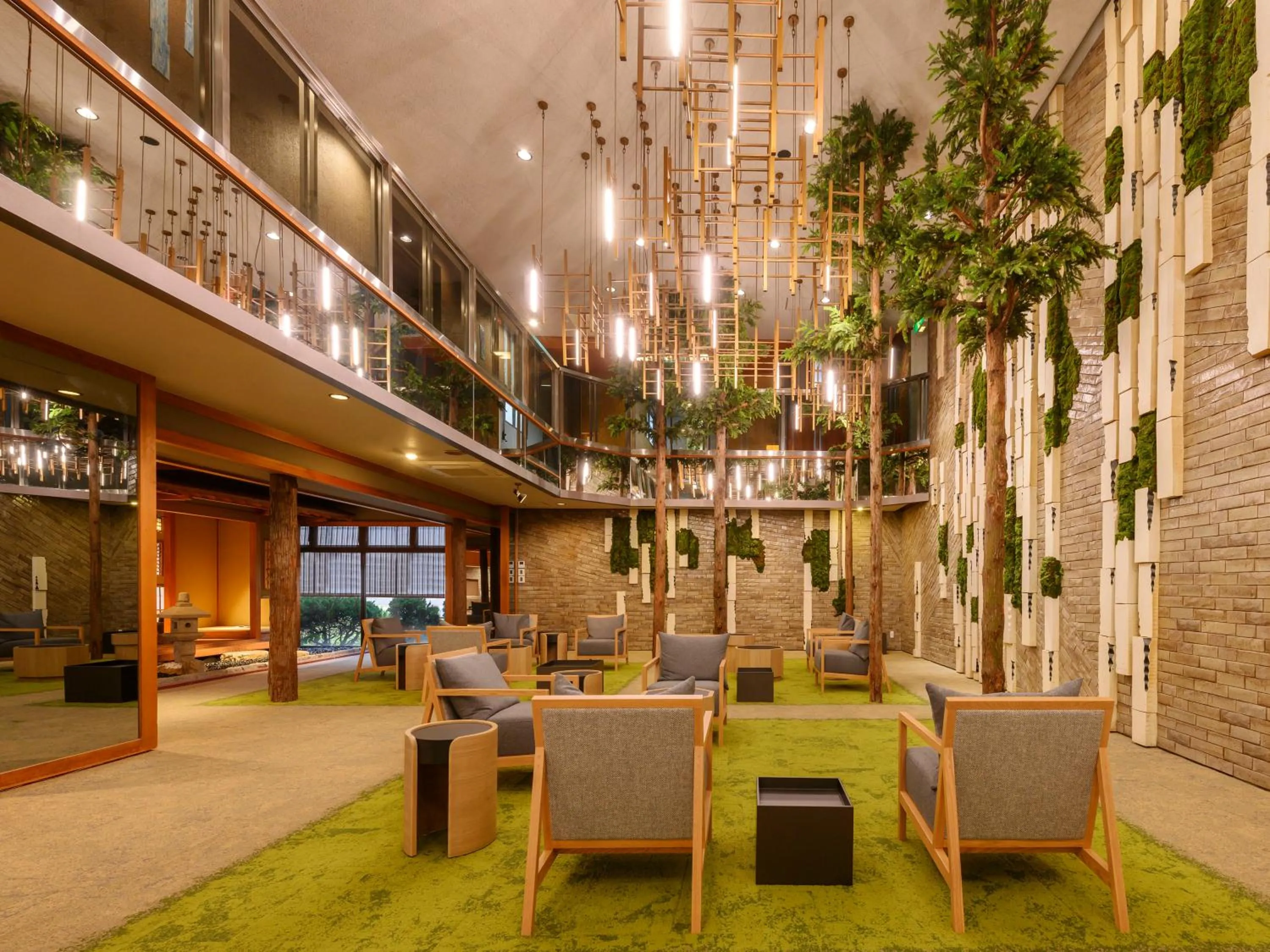 Lobby or reception in KAMENOI HOTEL Nachi Katsuura