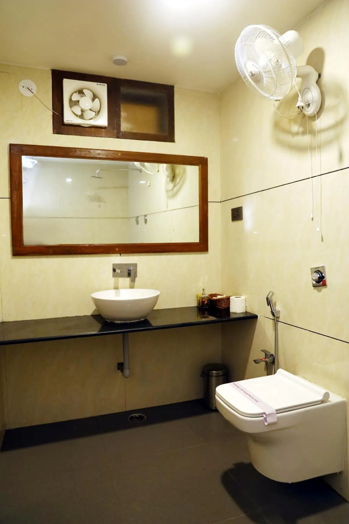 Bathroom in Panna Tiger Resort- Riverside Property