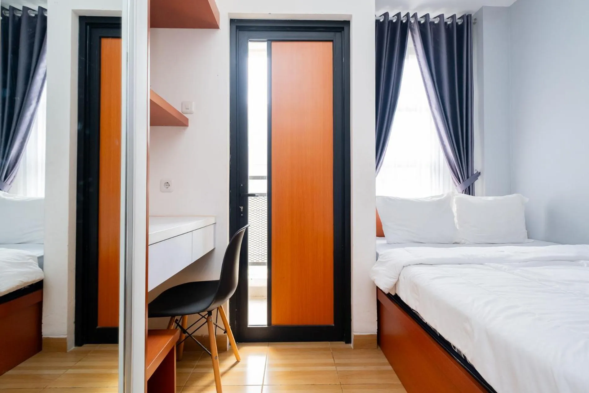 Bedroom, Bed in RedLiving Syariah Apartemen MKostel - Tower A1 Kencana Loka