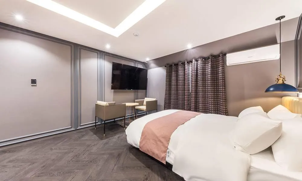 Bed in Guri Hotel In cafe