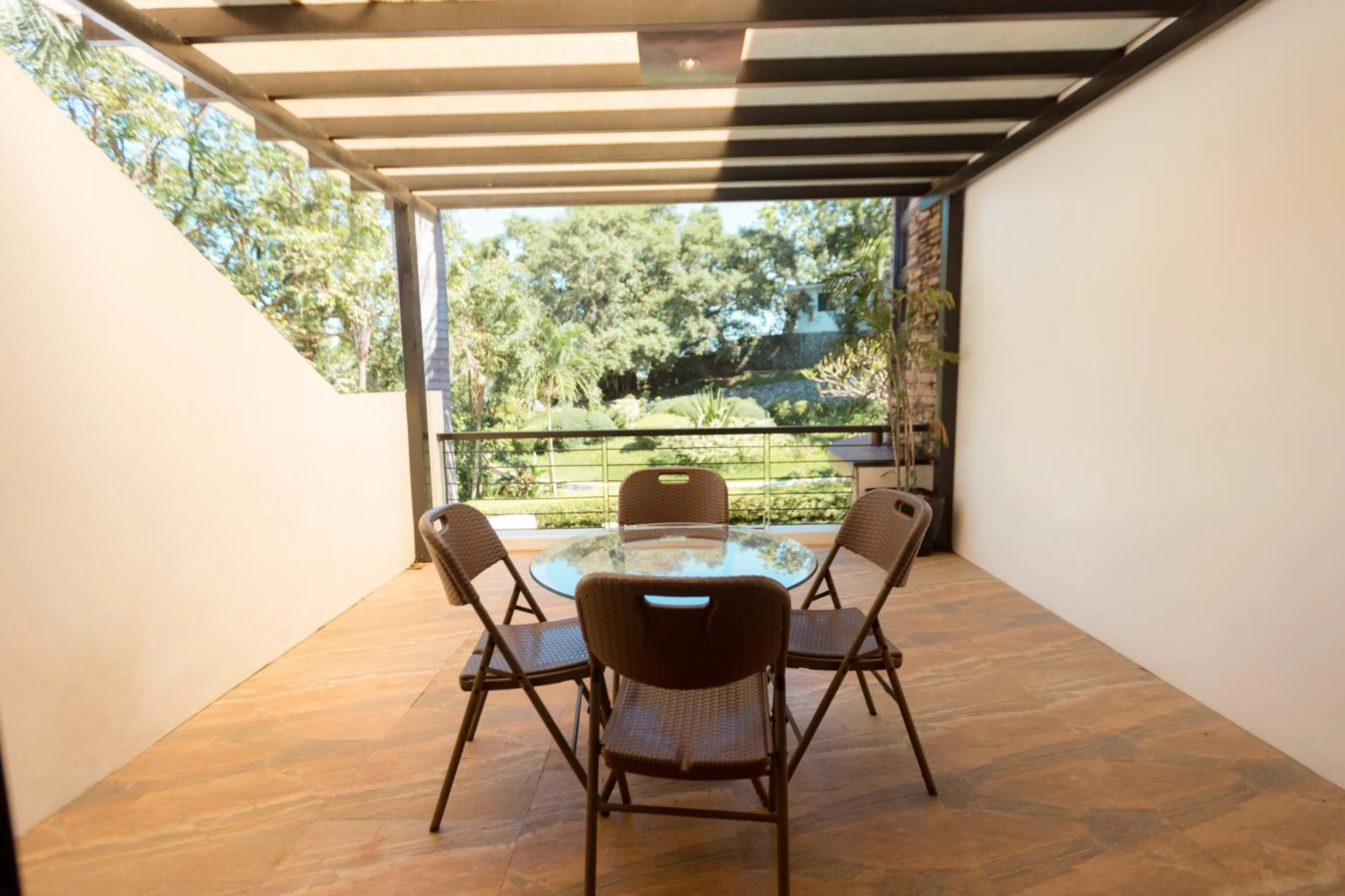 Balcony/Terrace in Bellagio Hills Hotel and Restaurant