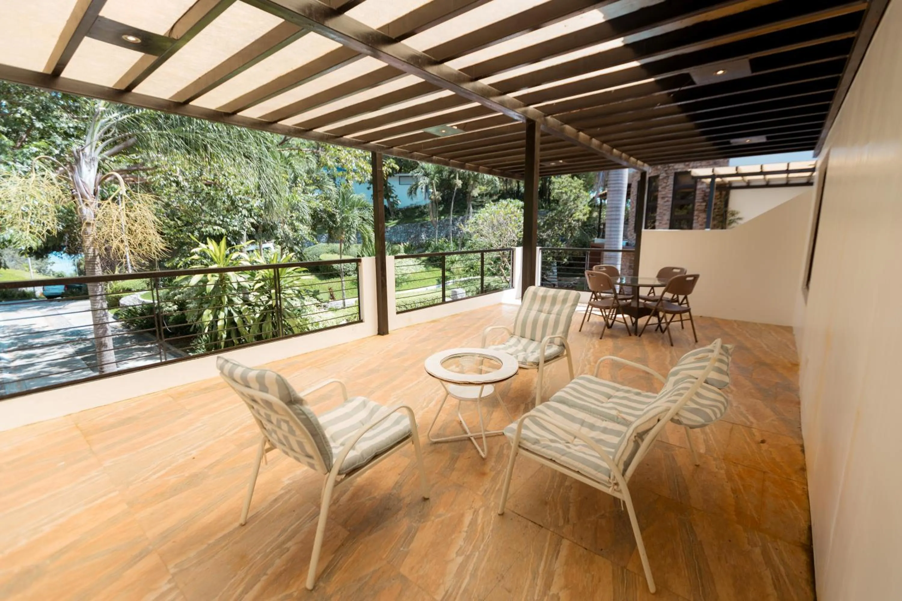 Balcony/Terrace in Bellagio Hills Hotel and Restaurant