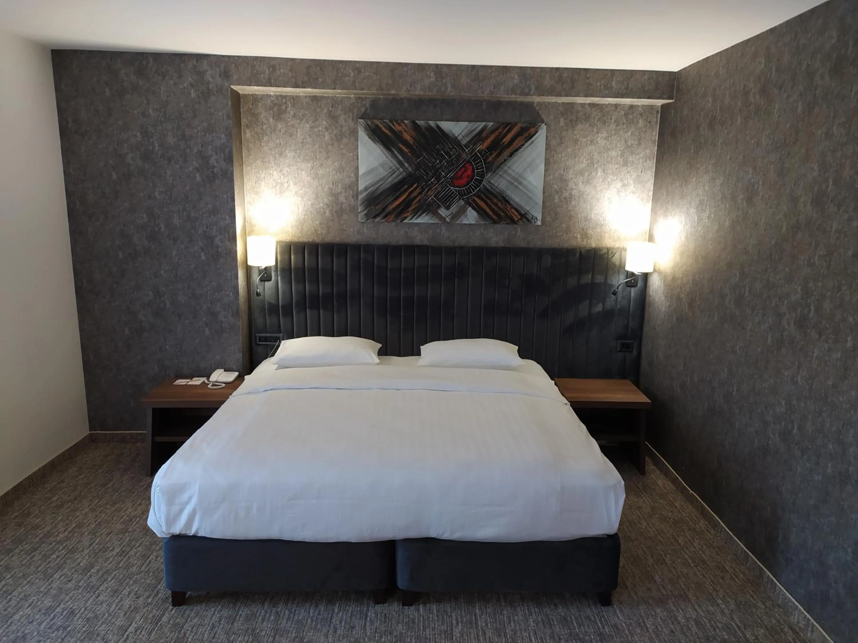 Bed in Anemon Kent Karabük Otel