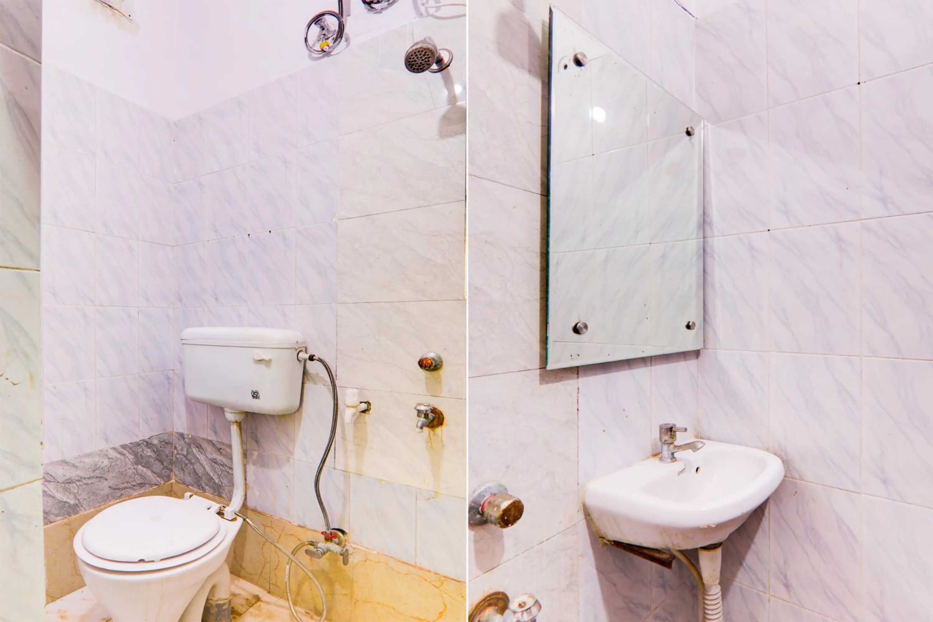 Bathroom in Hotel O Raama