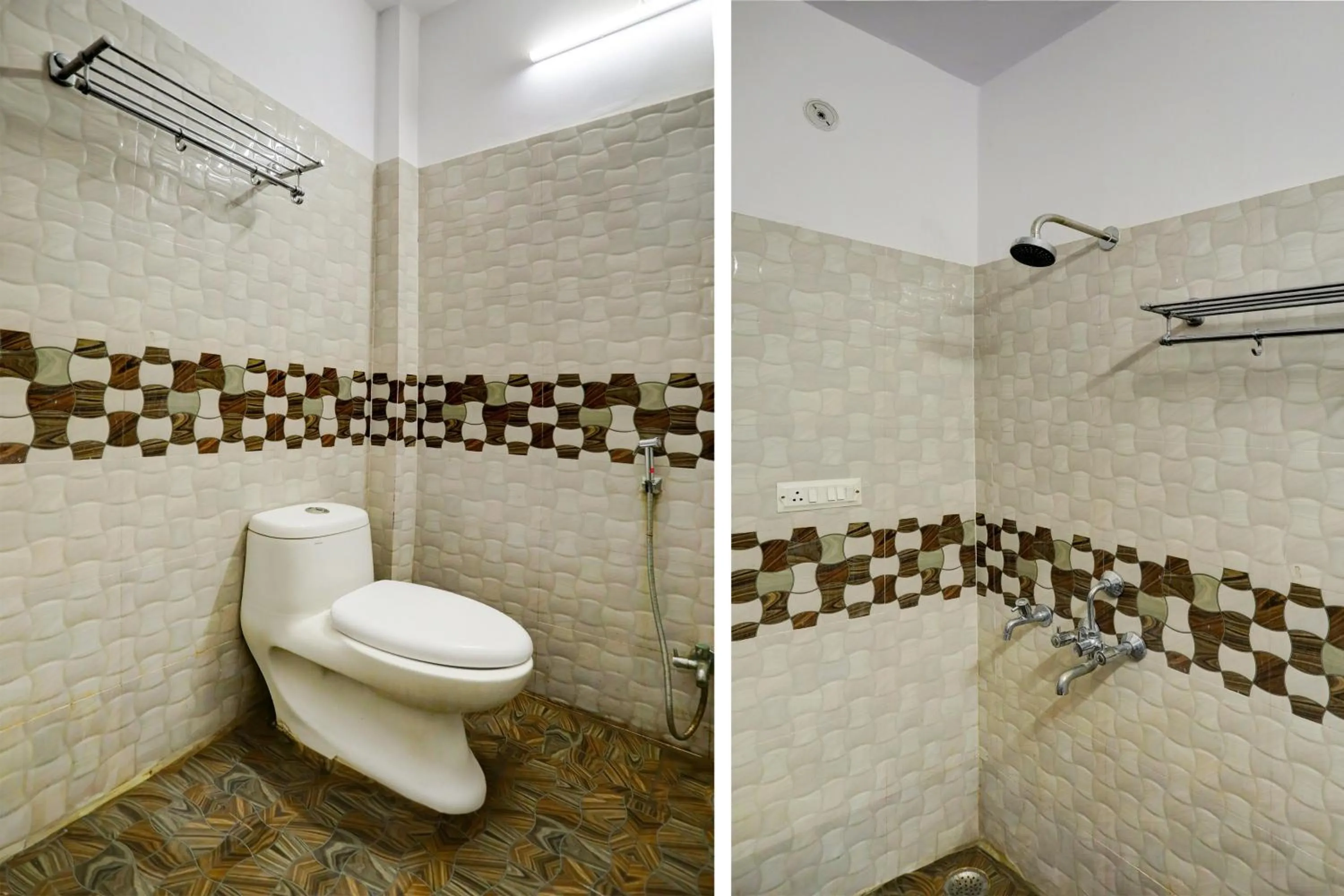 Bathroom in Hotel O Virasat Guest House