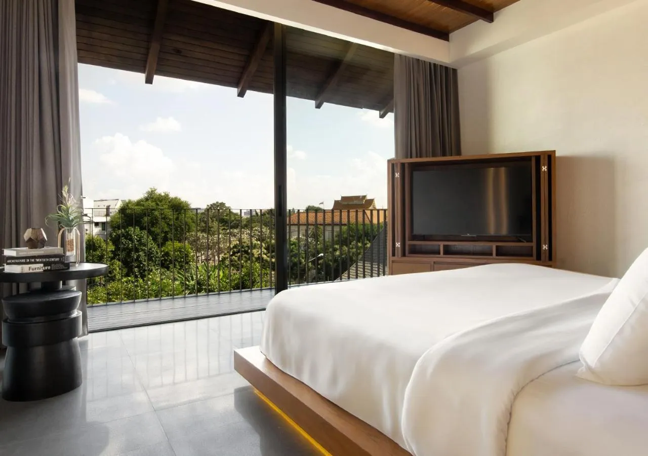 View (from property/room), Bed in Arun Khiri Chiang Mai Hotel