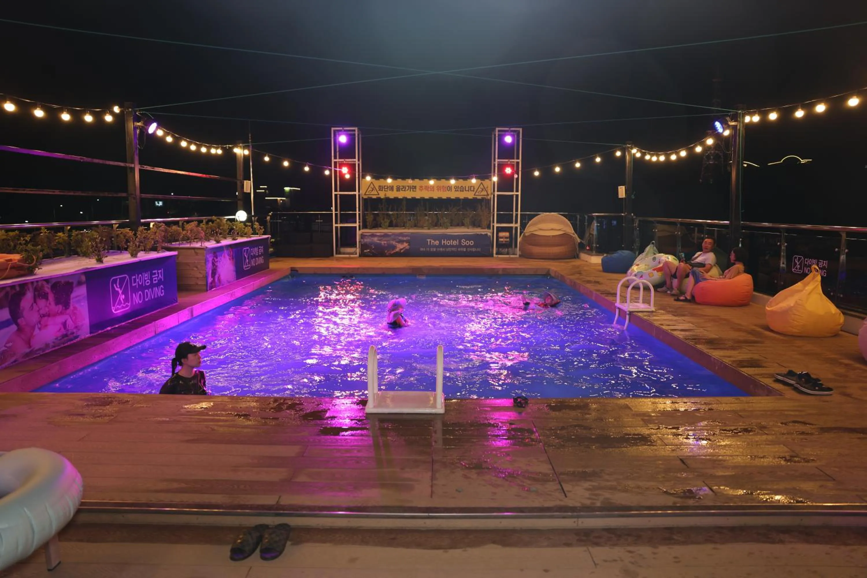 Swimming pool in The Hotel Soo