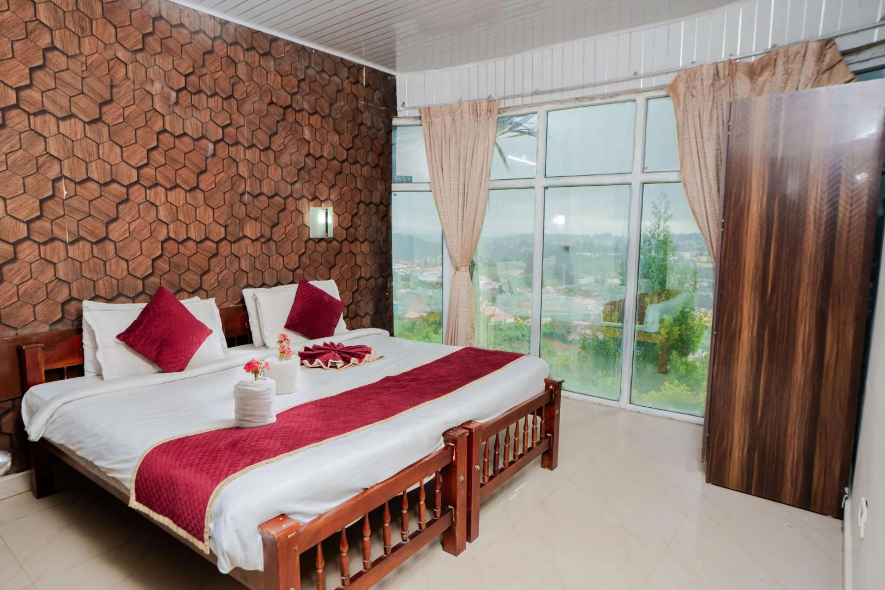 Bed in Tulips Resorts - Elkhill