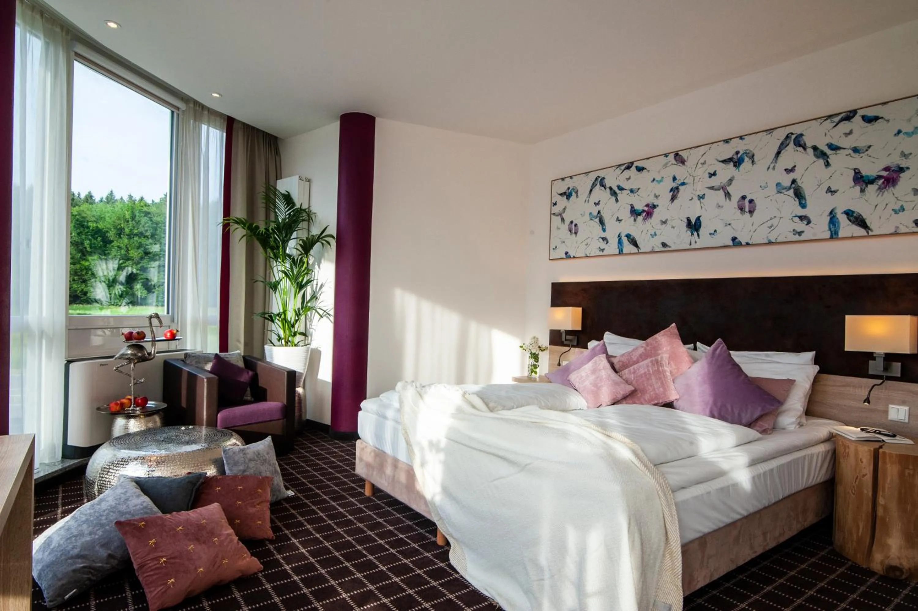 Bedroom, Bed in Business Class Hotel Ebersberg