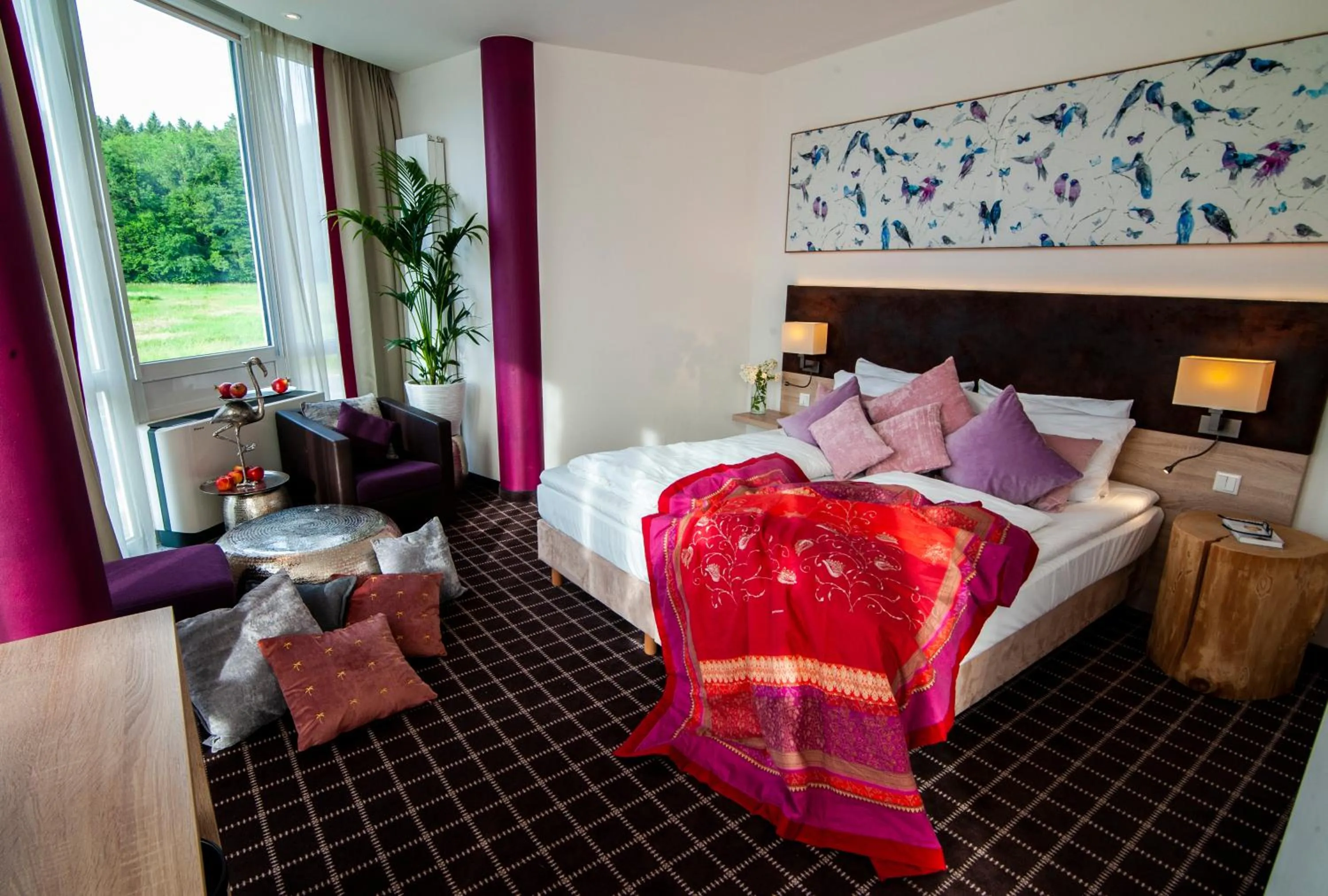 Bedroom, Bed in Business Class Hotel Ebersberg