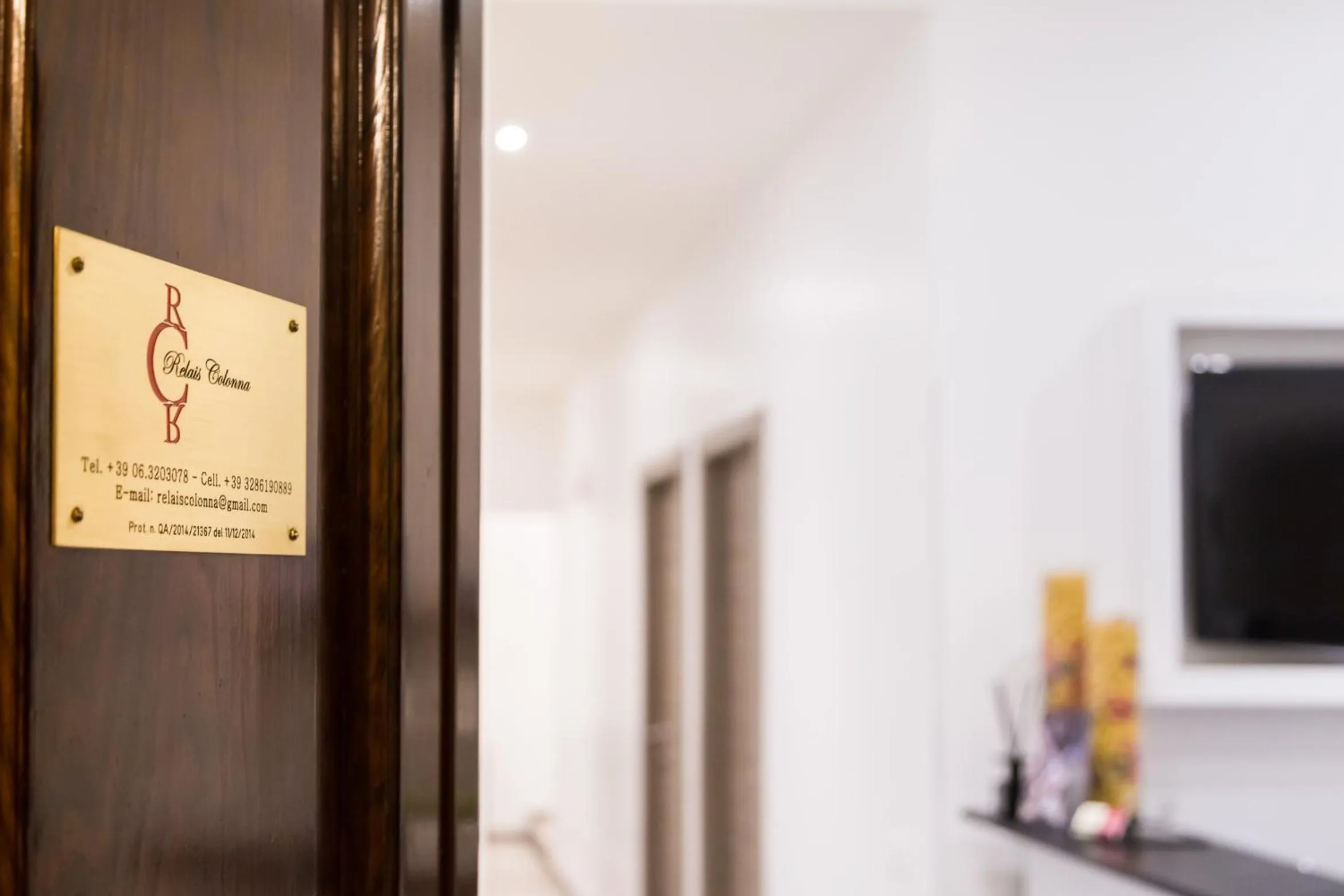 Facade/entrance in Relais Colonna