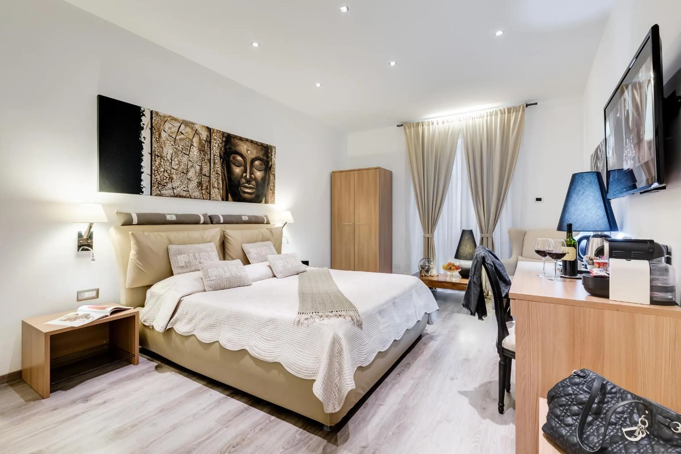 Bed in Relais Colonna