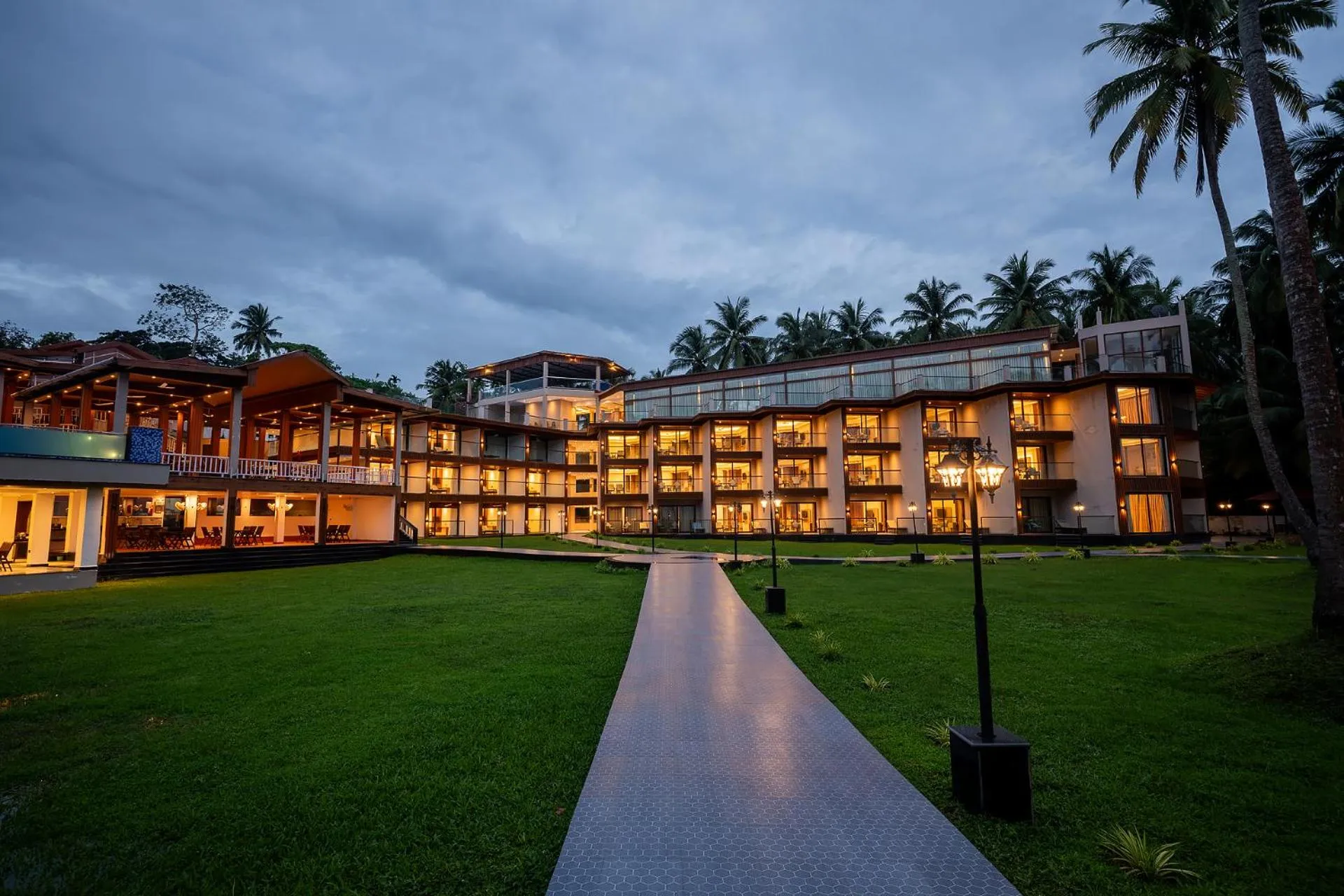 Property building in Silver Sand Sea Princess Beach Resort