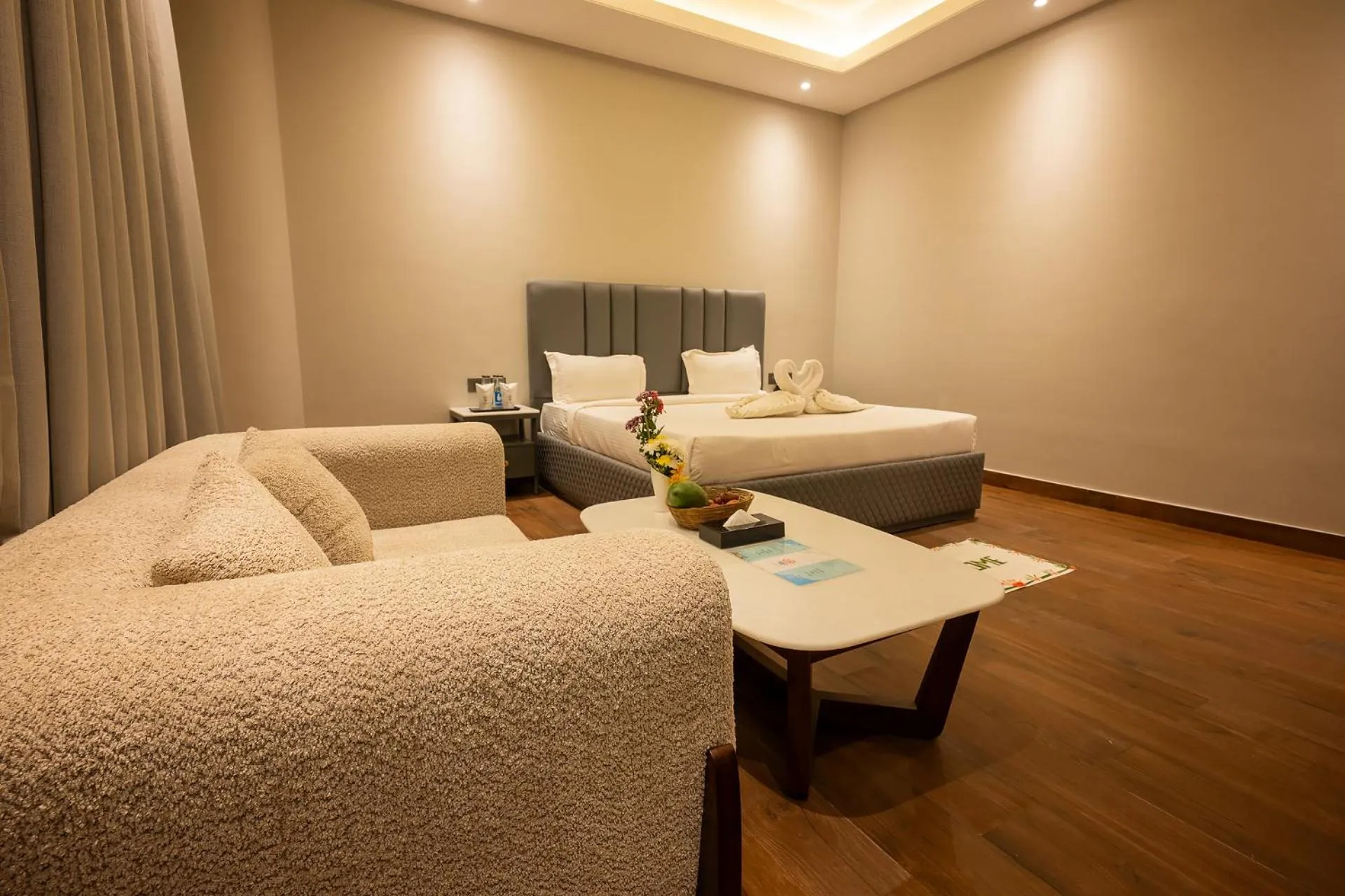 Bed in Silver Sand Sea Princess Beach Resort