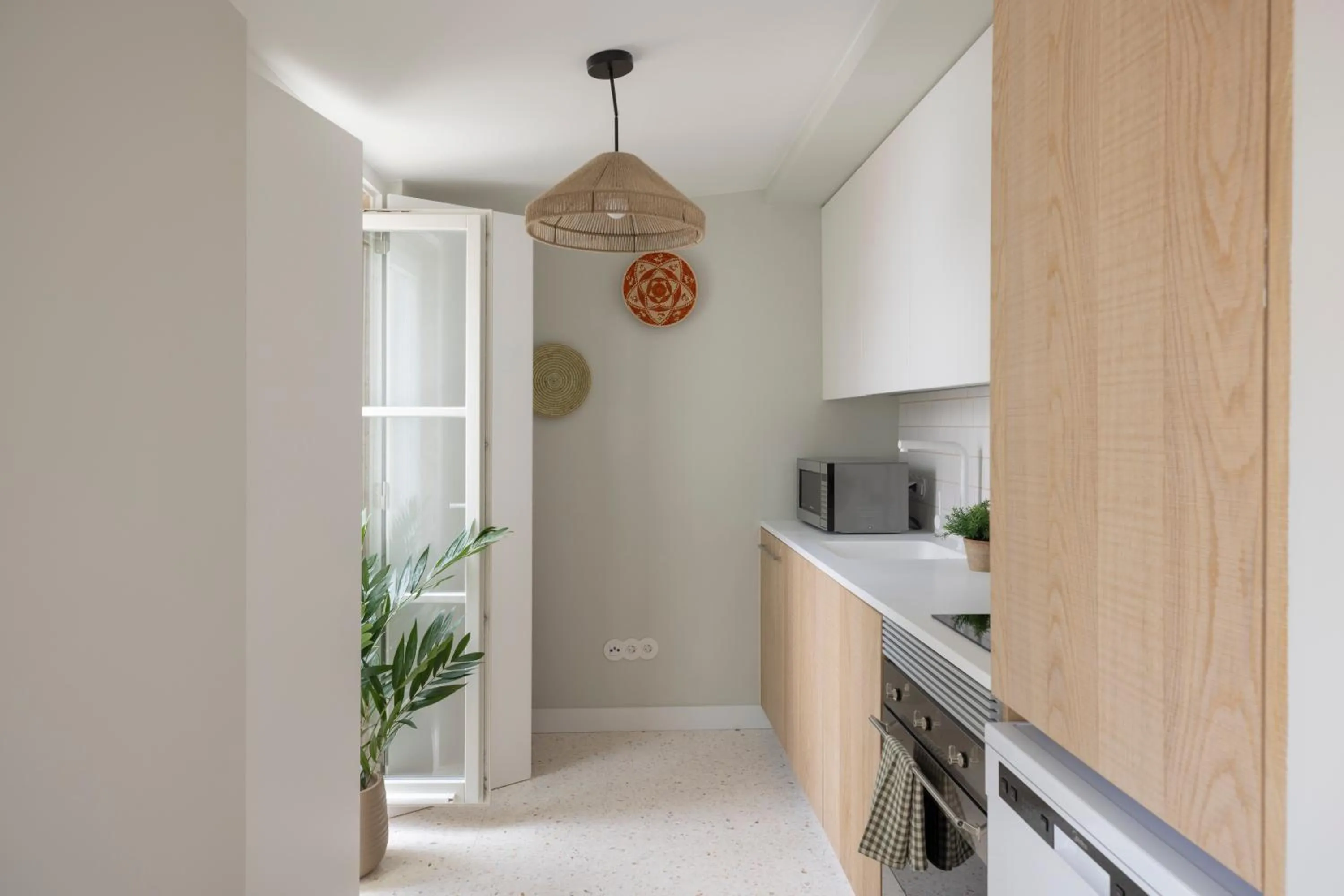 Kitchen or kitchenette in Líbere Lisbon Príncipe Real