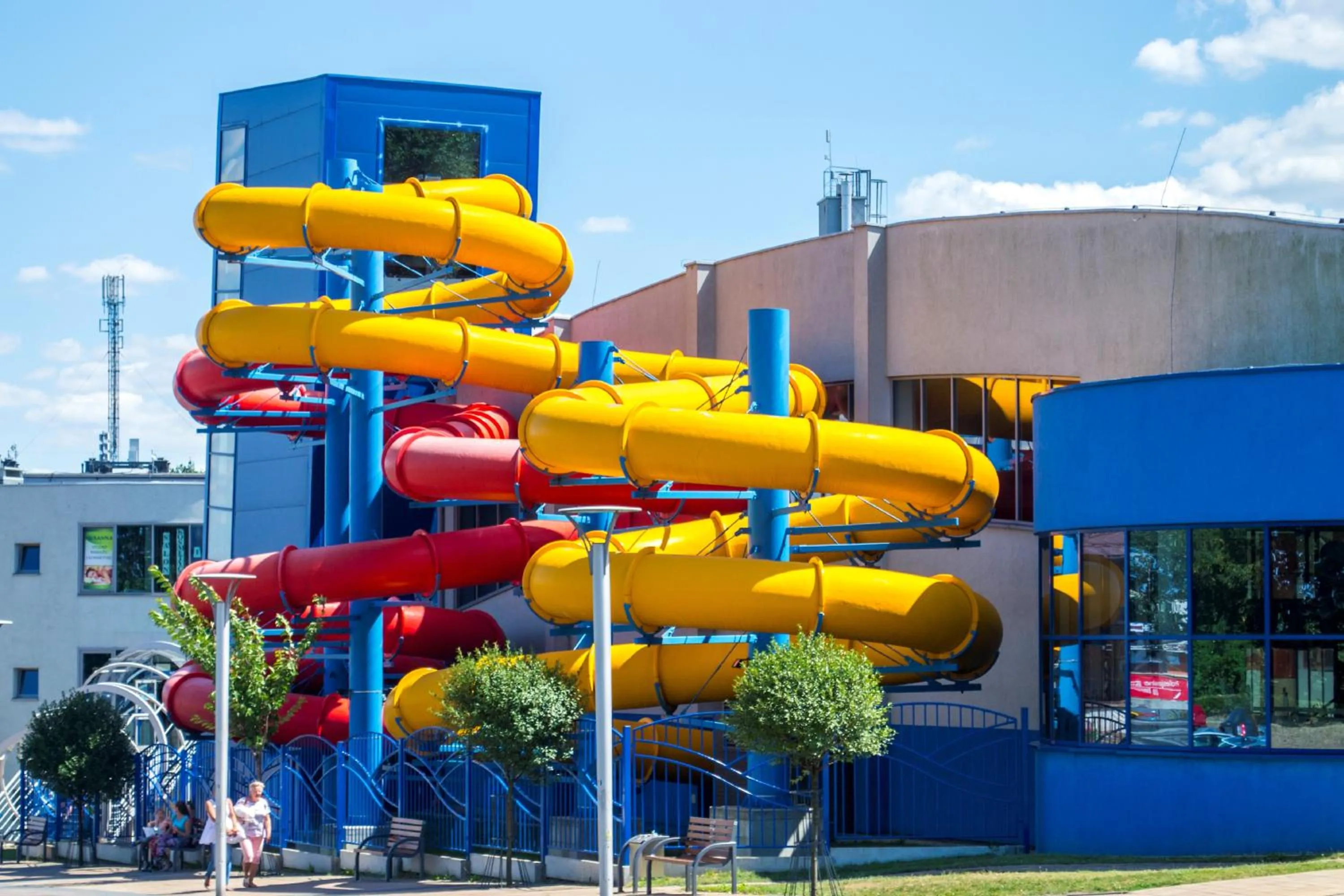 Aqua park in Hotel Texas***